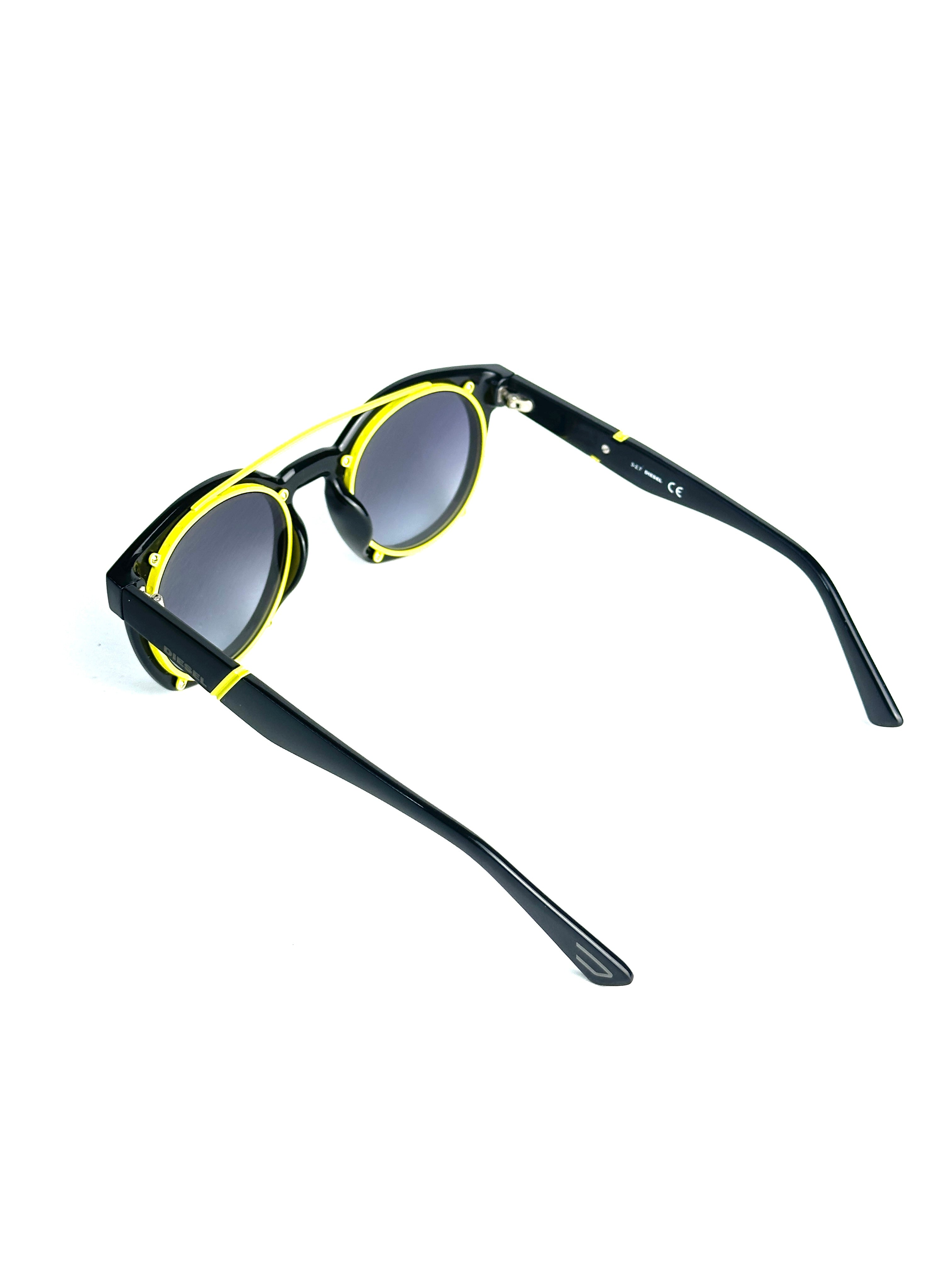 Occhiali da sole DIESEL DL0251 NERO-GIALLO