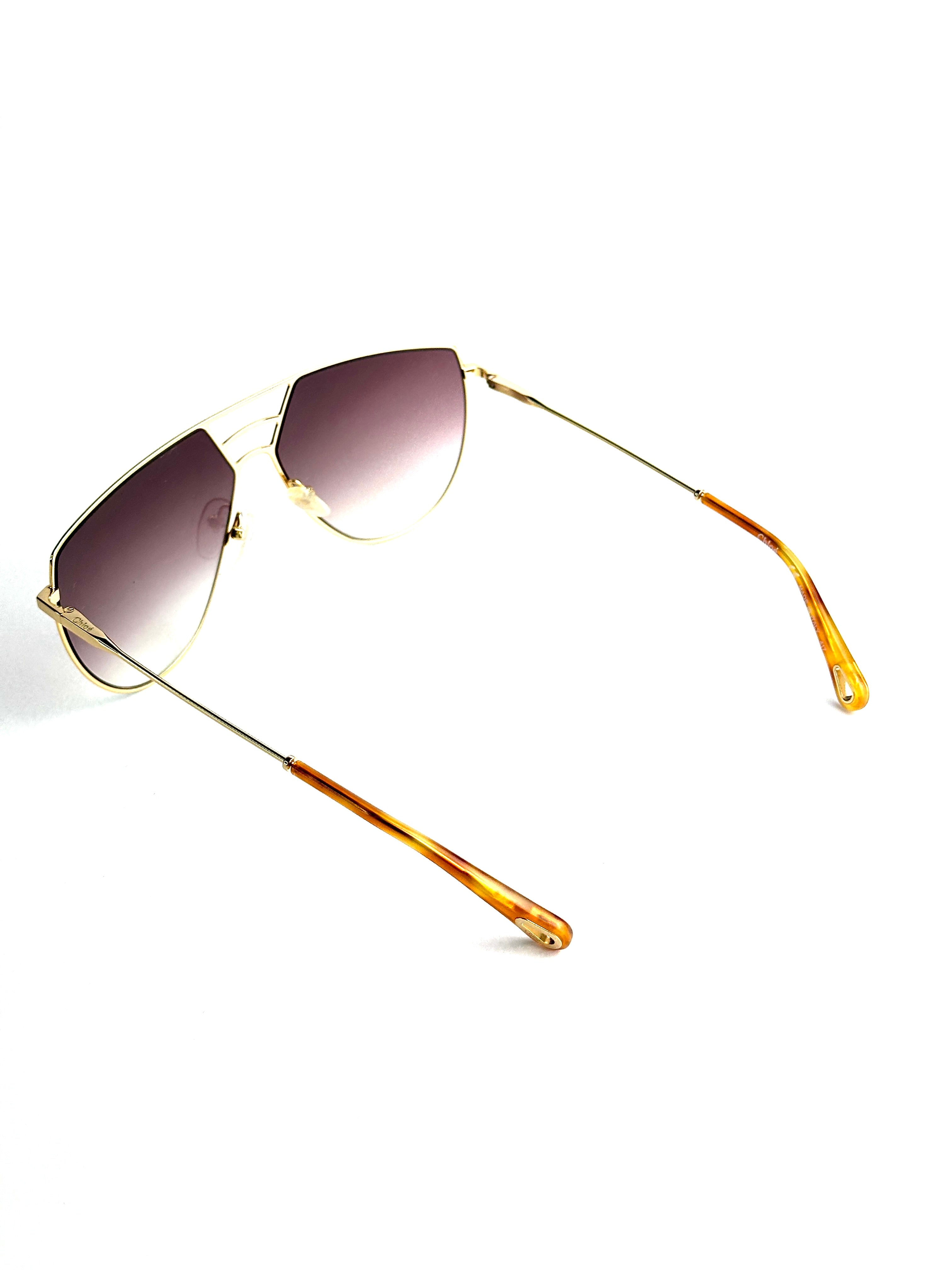 Occhiali da sole CHLOÉ CE139S 35786 743 GOLD/BROWN