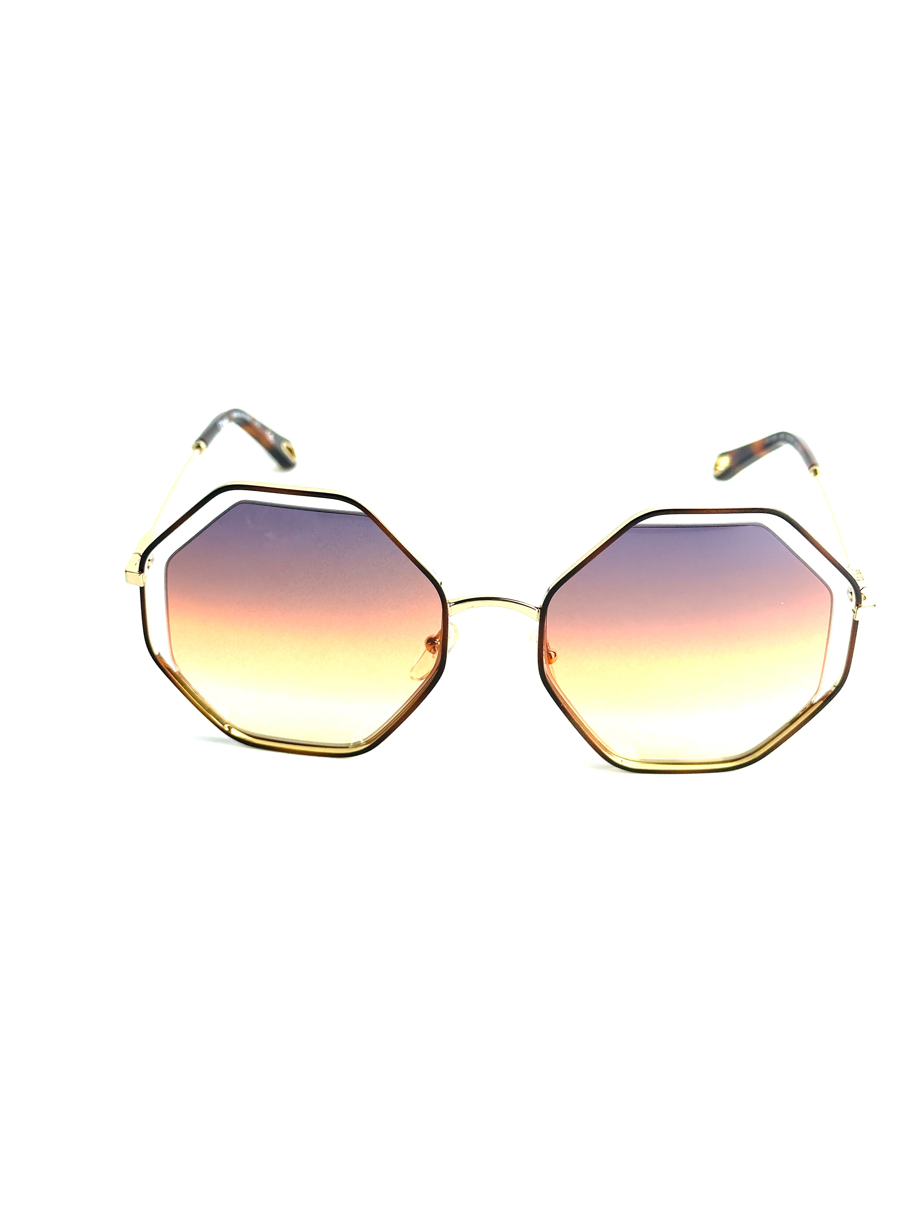 Occhiali da sole CHLOÉ CE132S 34832 259 HAVANA/GREY ORANGE