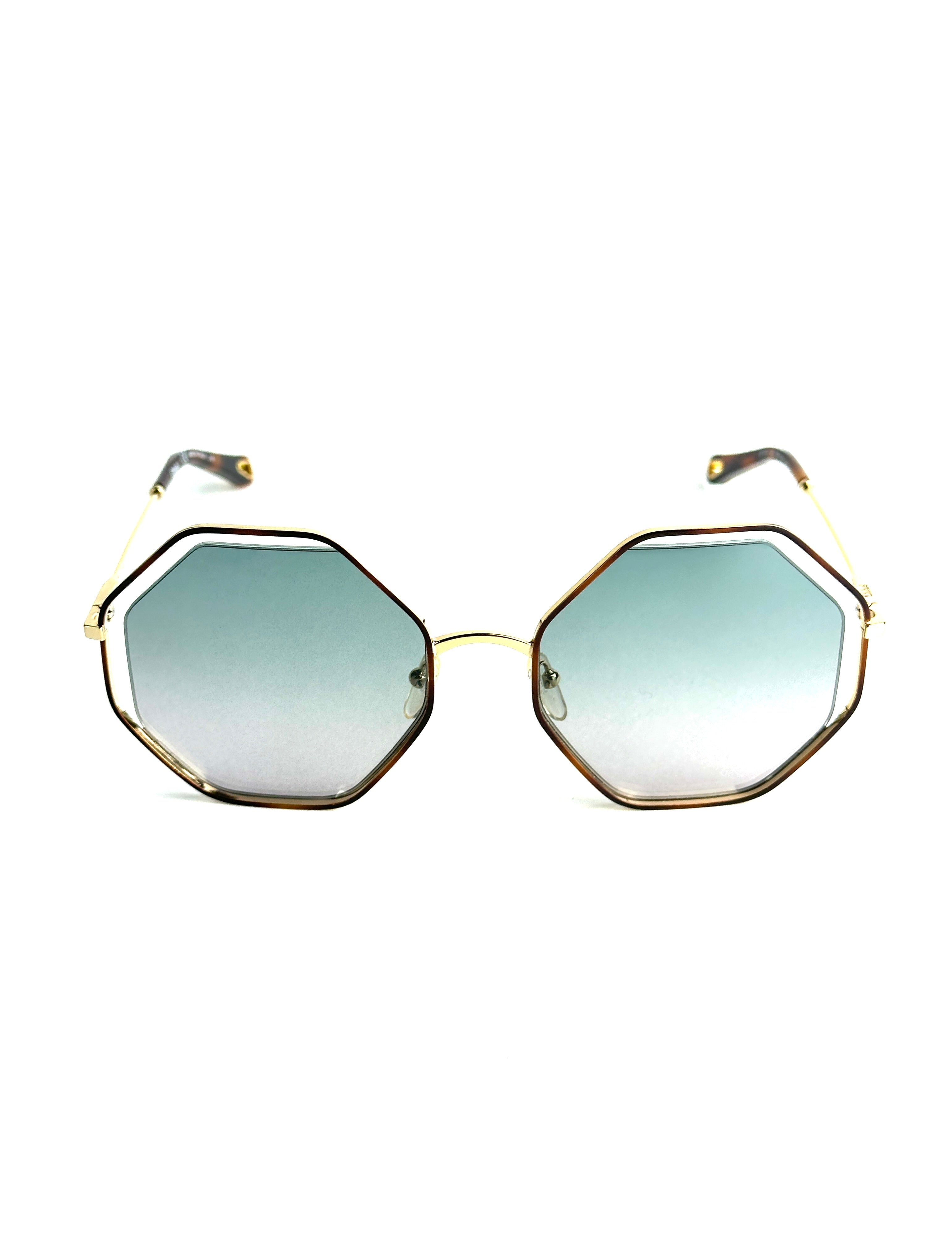 Occhiali da sole CHLOÉ CE132S 34832 240 HAVANA/GREEN ROS