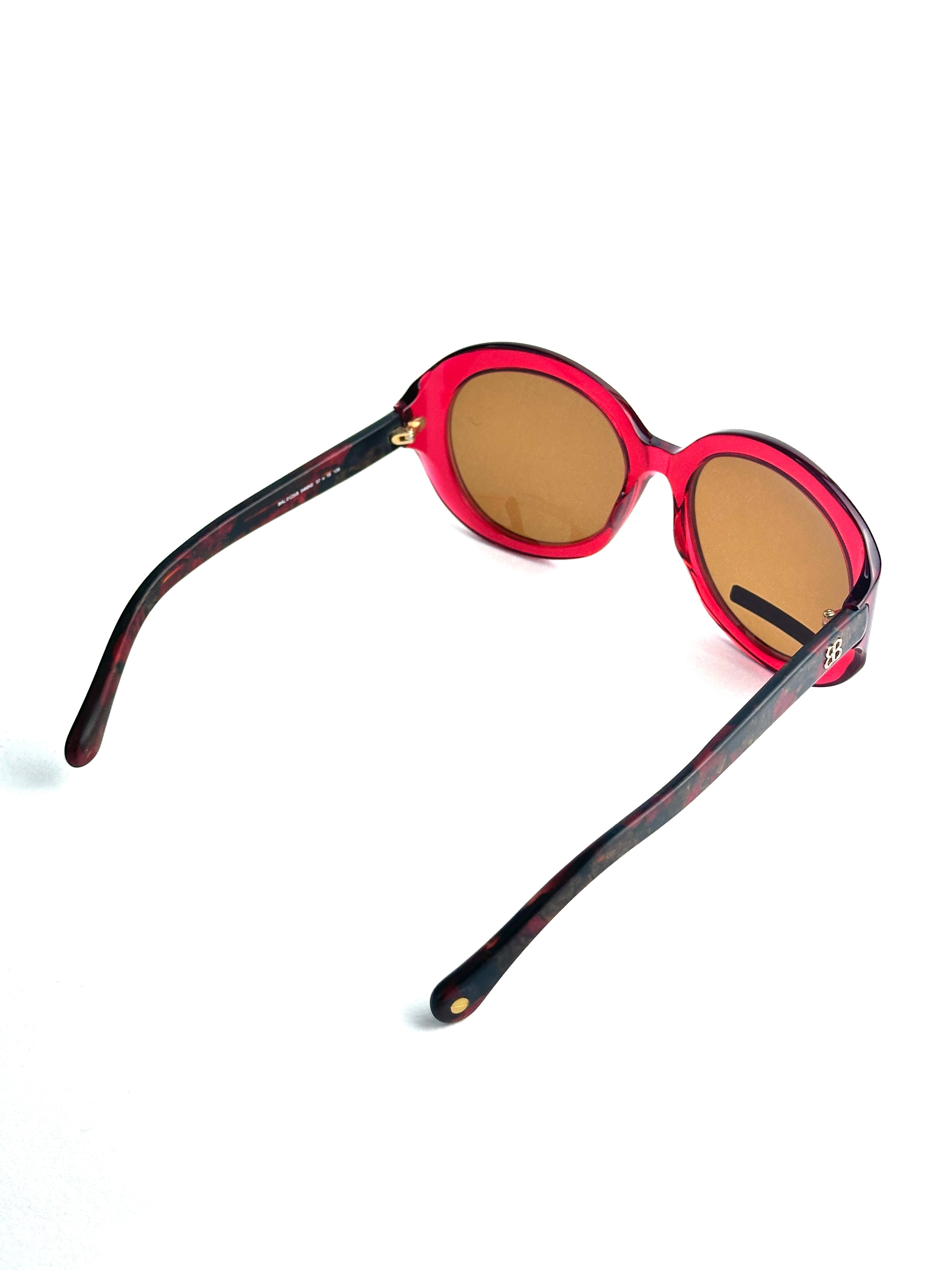 Occhiali da sole BALENCIAGA BAL0123/S RED MARB