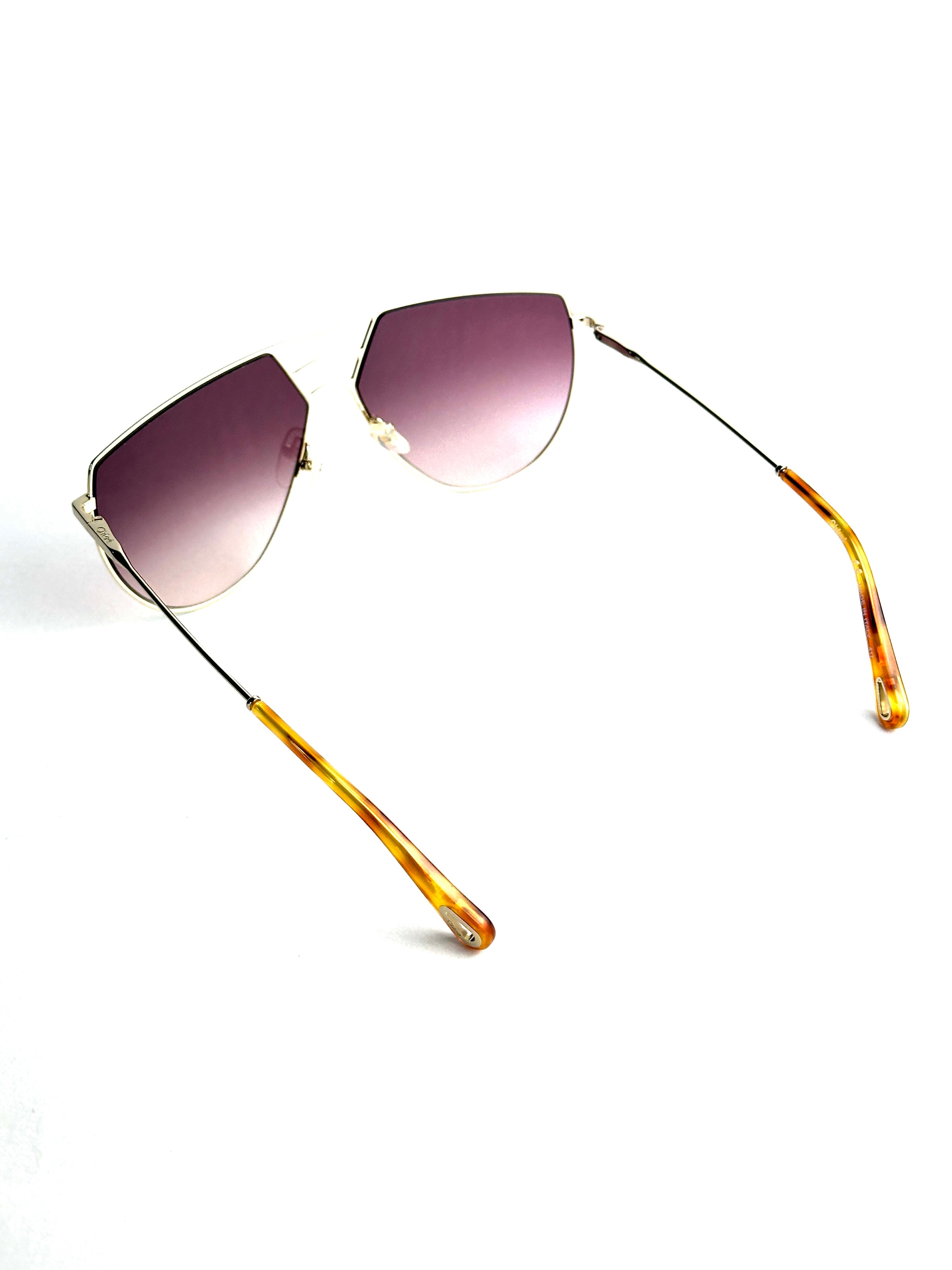 Occhiali da sole CHLOÉ CE139S 35786 804 GOLD/WHITE
