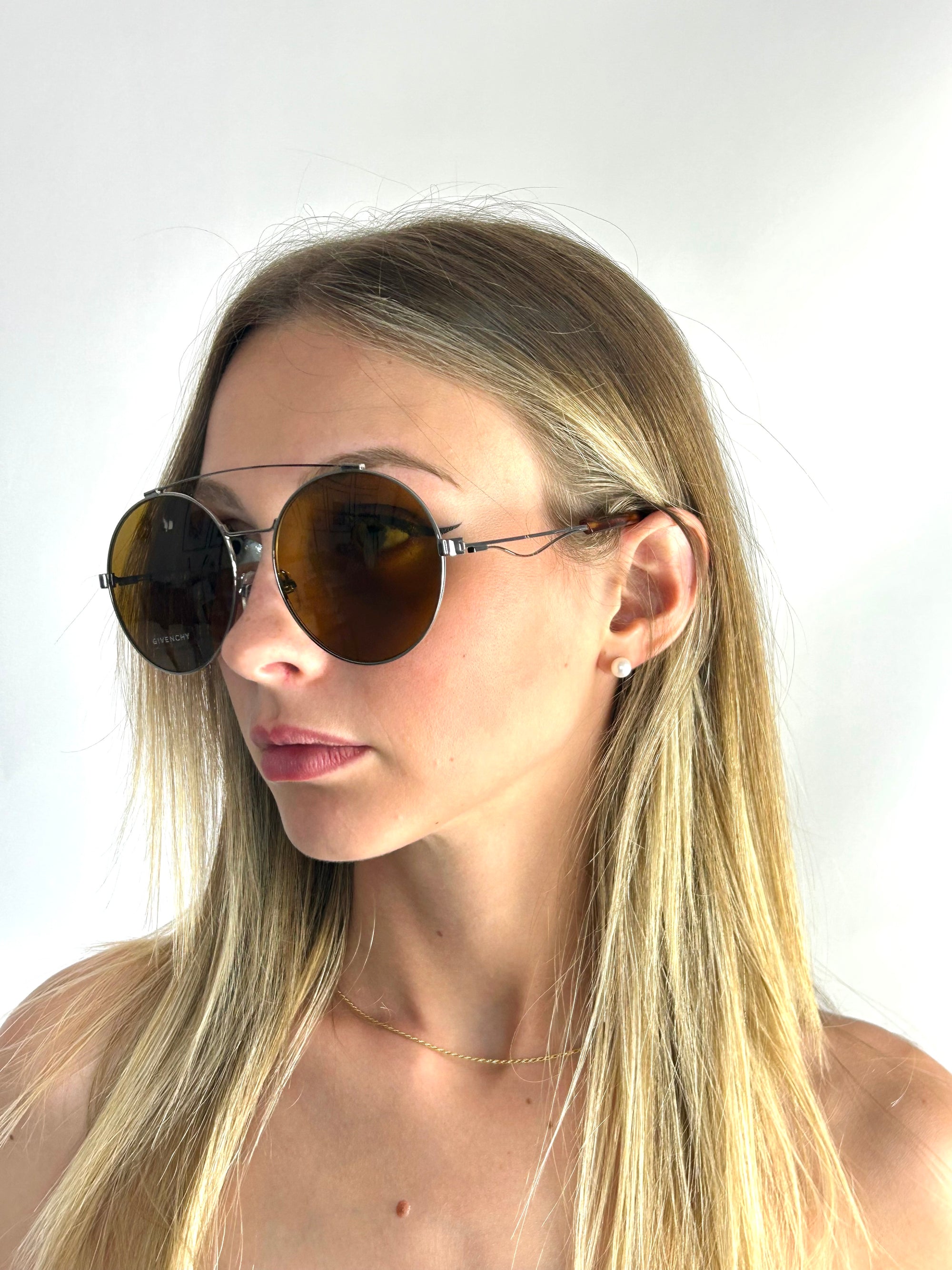 sunglasses GIVENCHY GV7048/S 6LB/70 RUTHENIUM