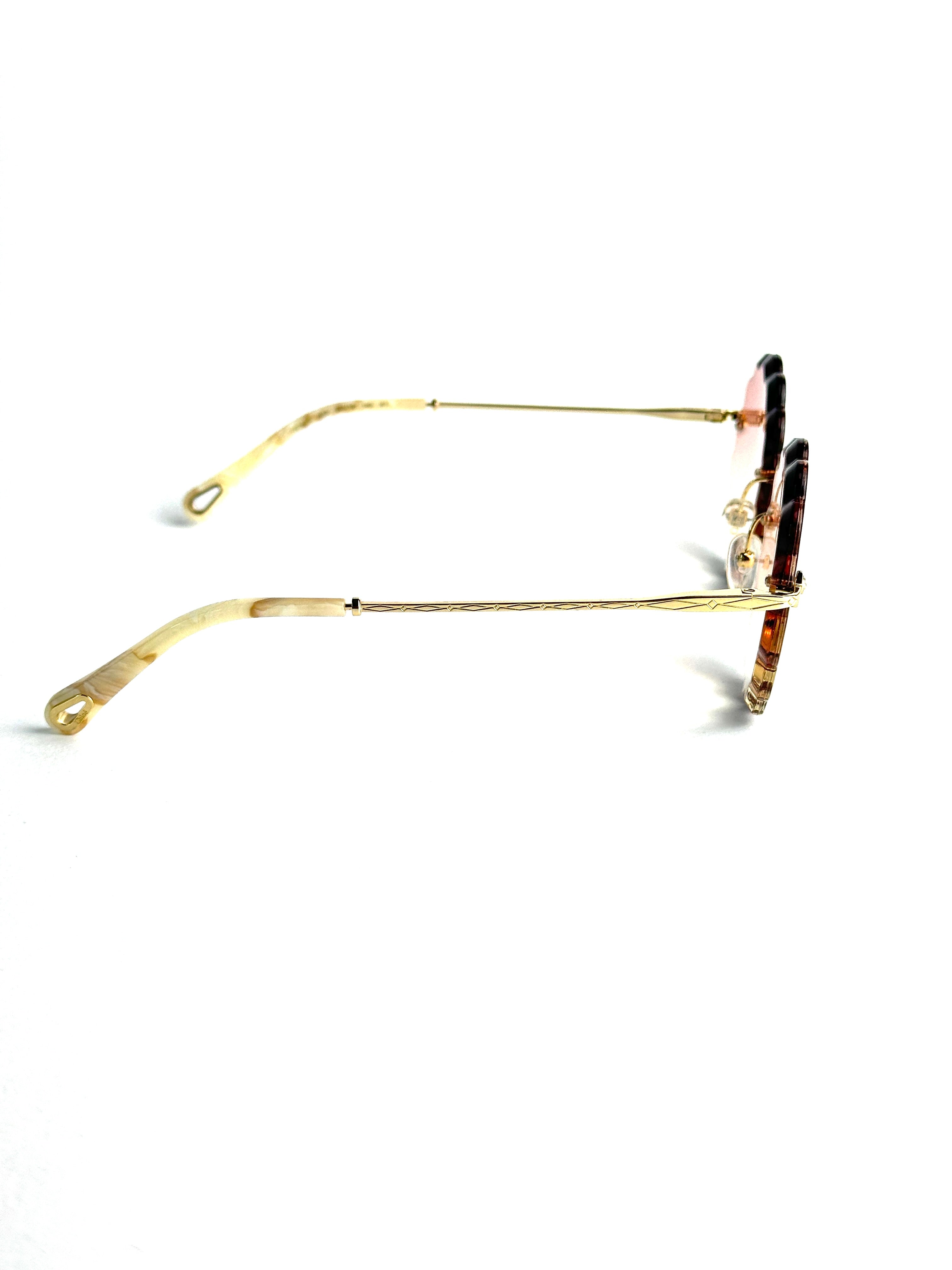 Occhiali da sole CHLOÉ CE142S 37481 823 GOLD GRADIENT