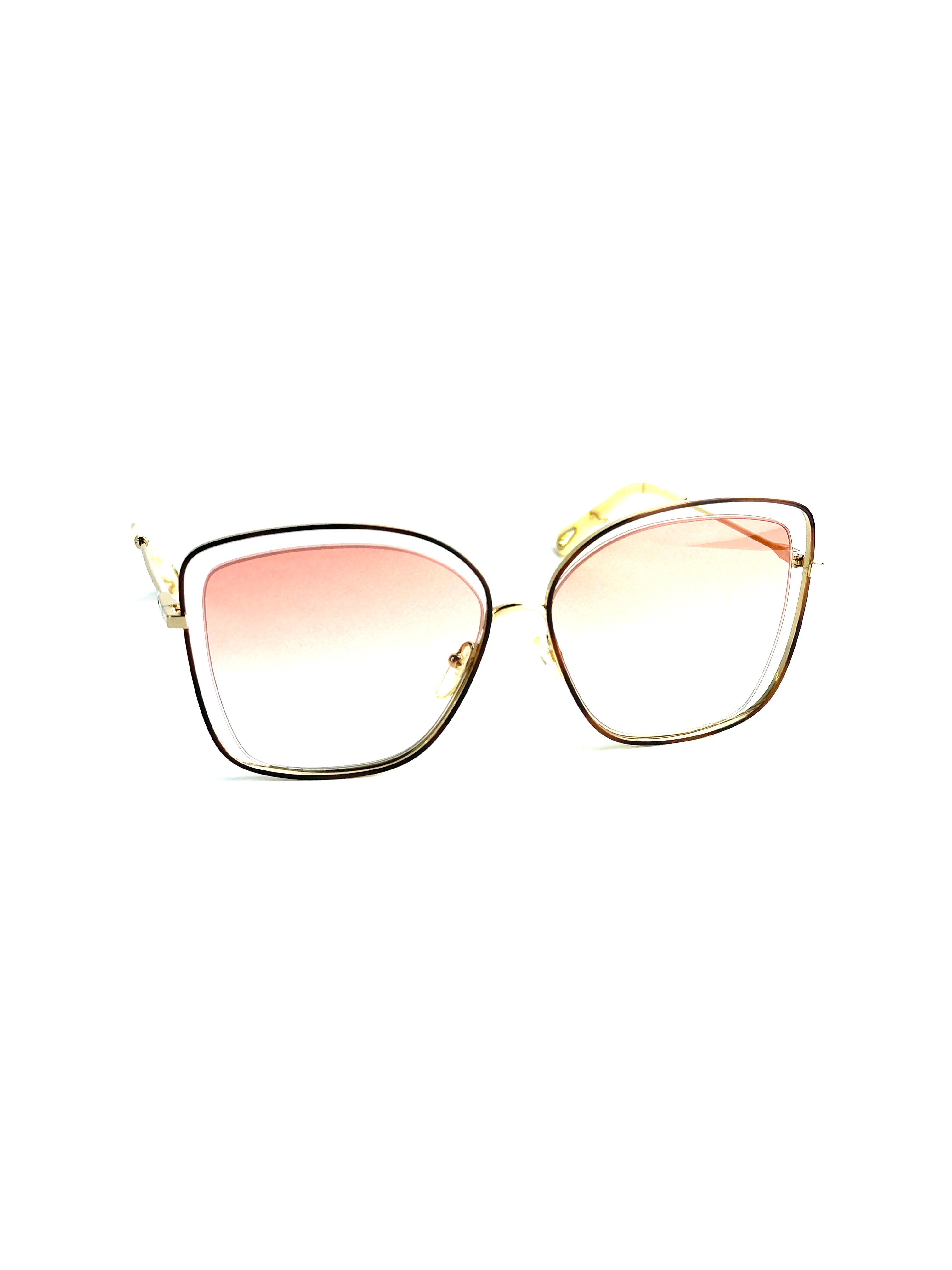 Occhiali da sole CHLOÉ CE133S 34833 211 HAVANA/PEACH