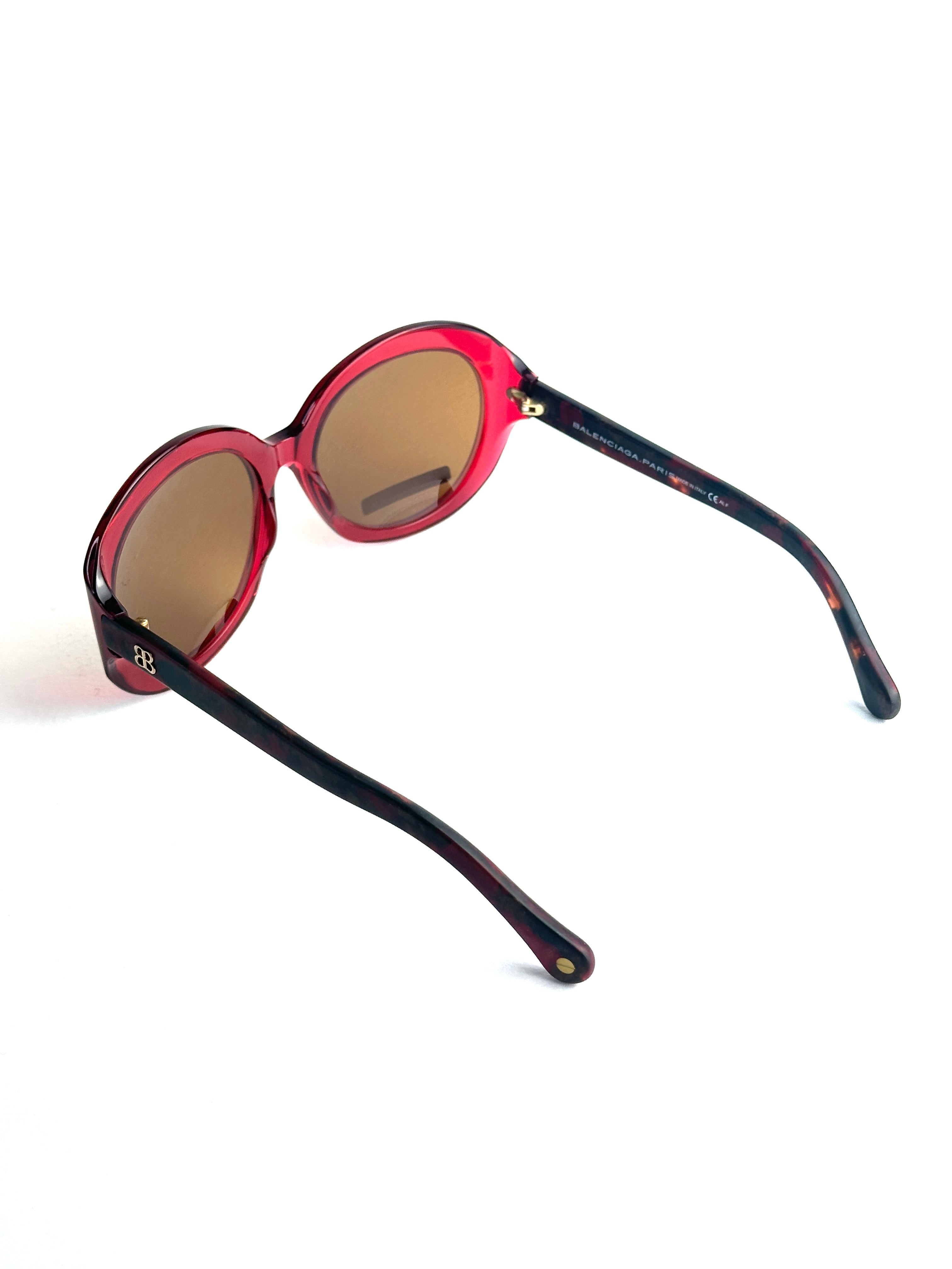 Occhiali da sole BALENCIAGA BAL0123/S RED MARB