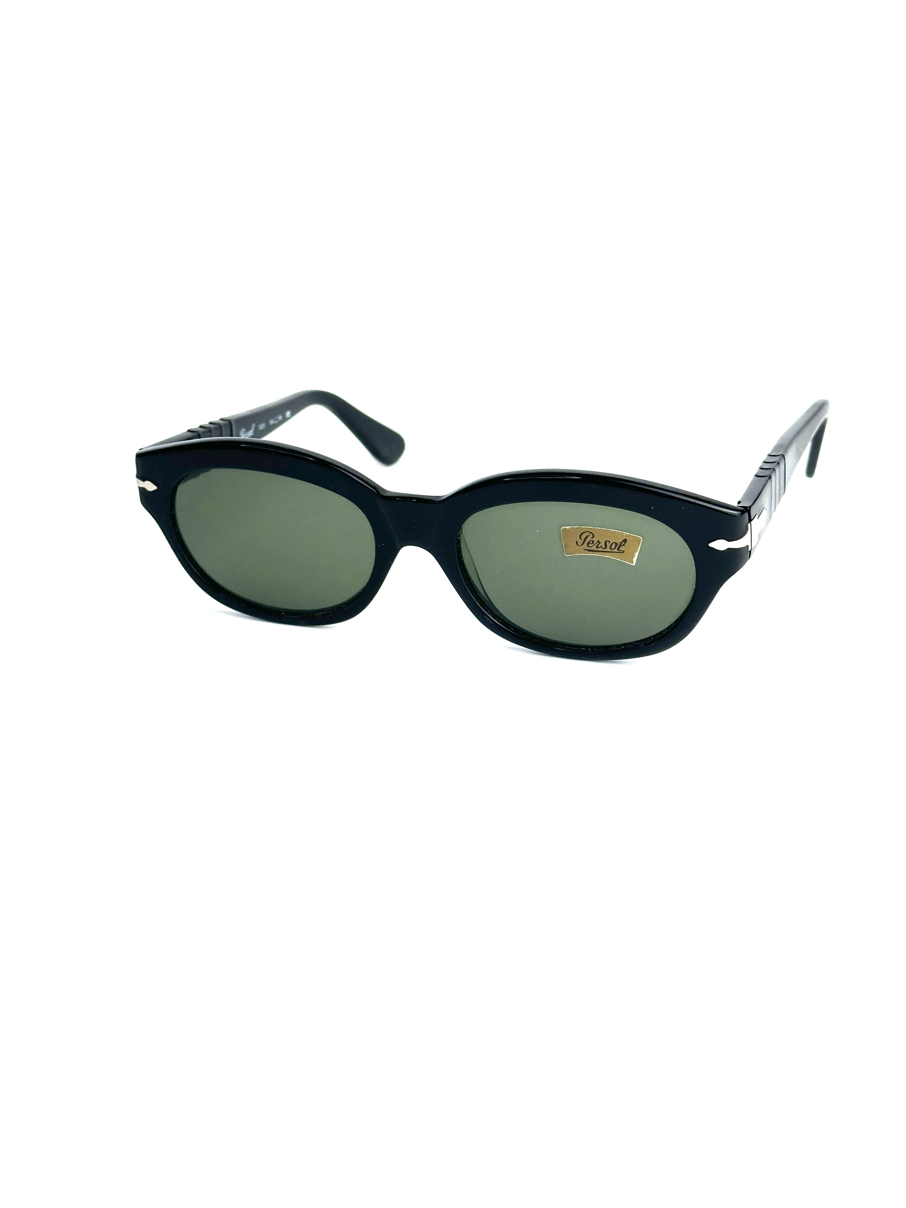 Occhiali da sole PERSOL 830 RATTI VINTAGE NERO