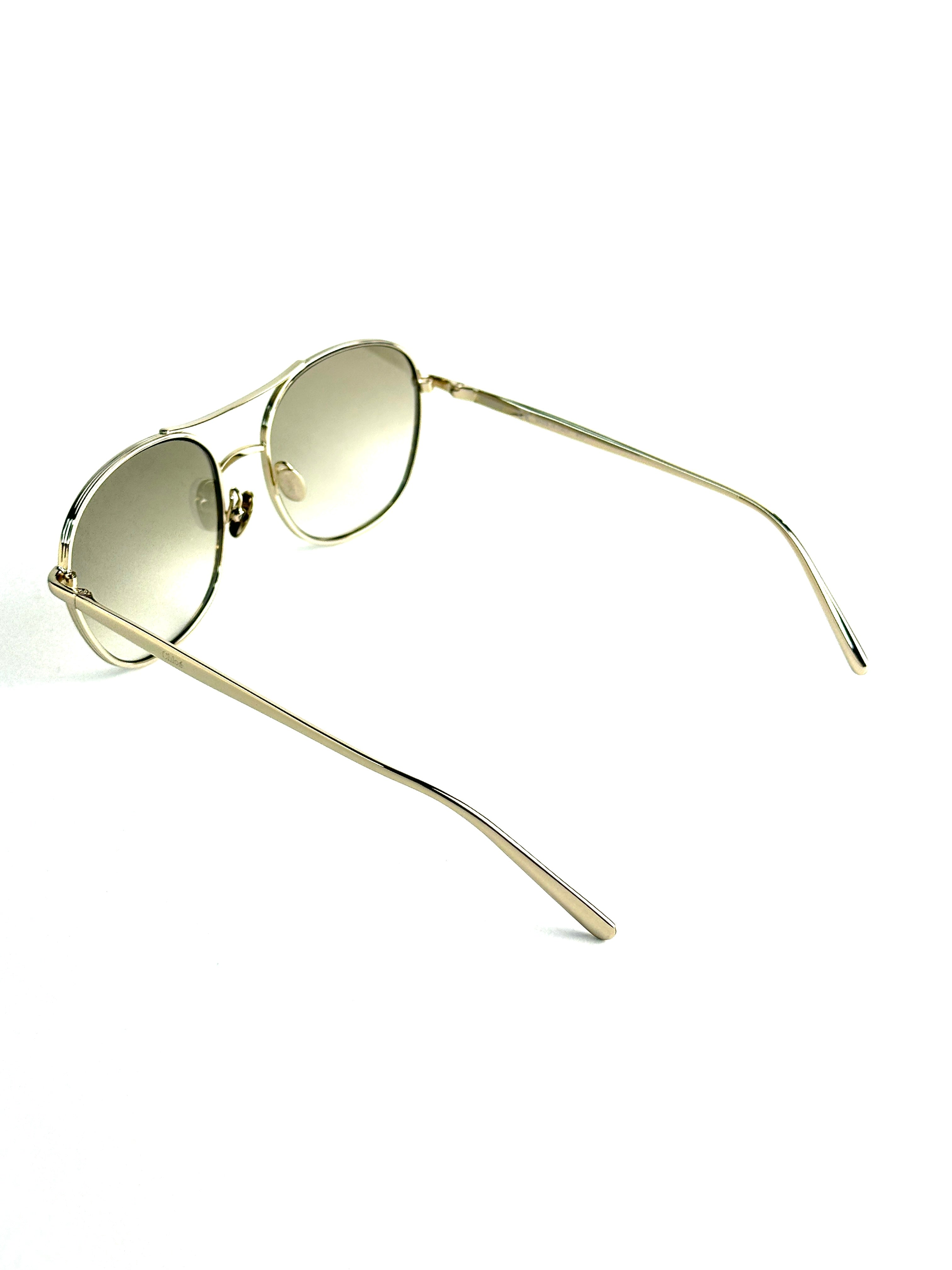 Occhiali da sole CHLOÉ CE137S 35148 743 GOLD/BROWN
