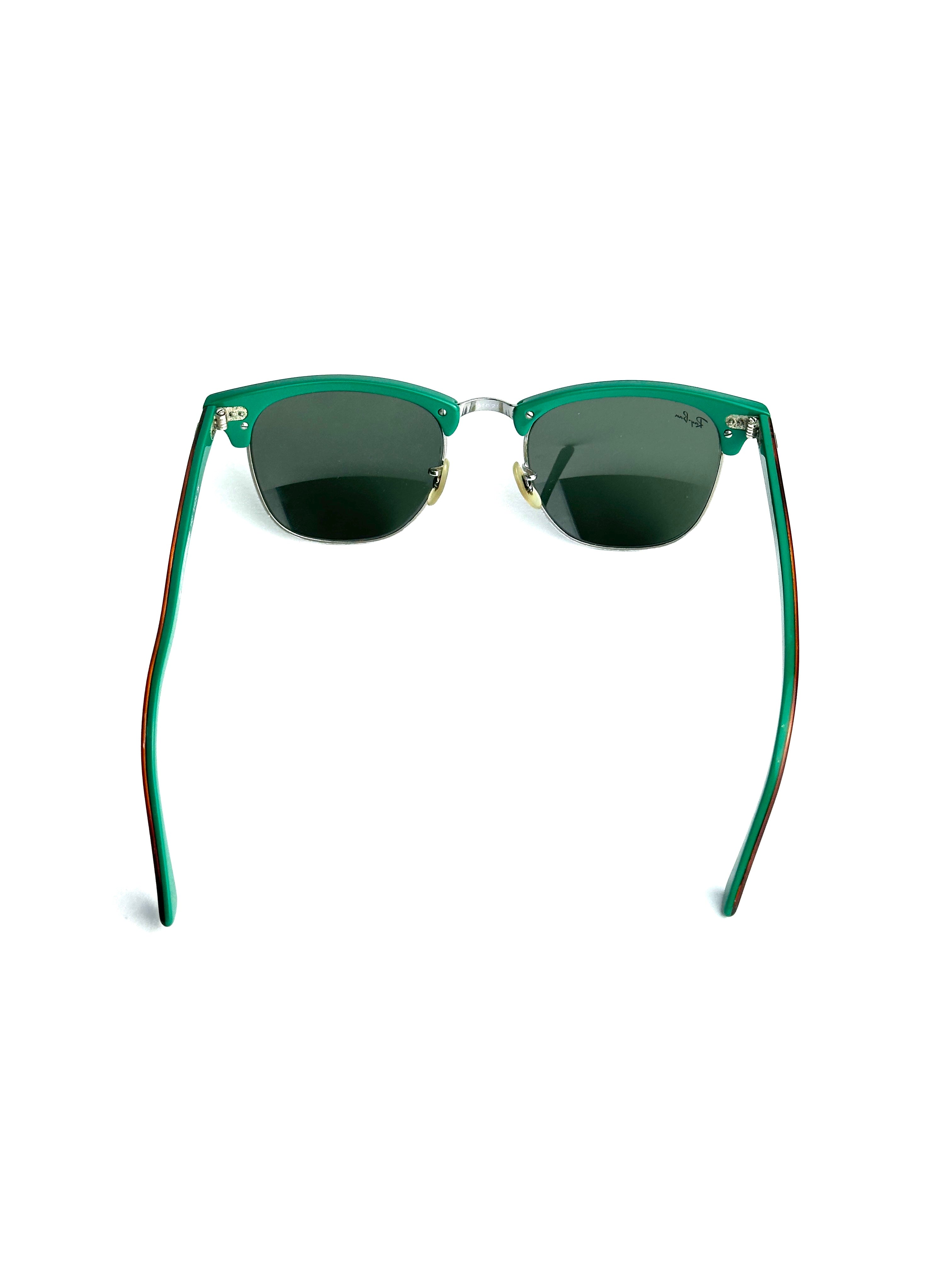 RAY-BAN CLUBMASTER BLACK GREEN