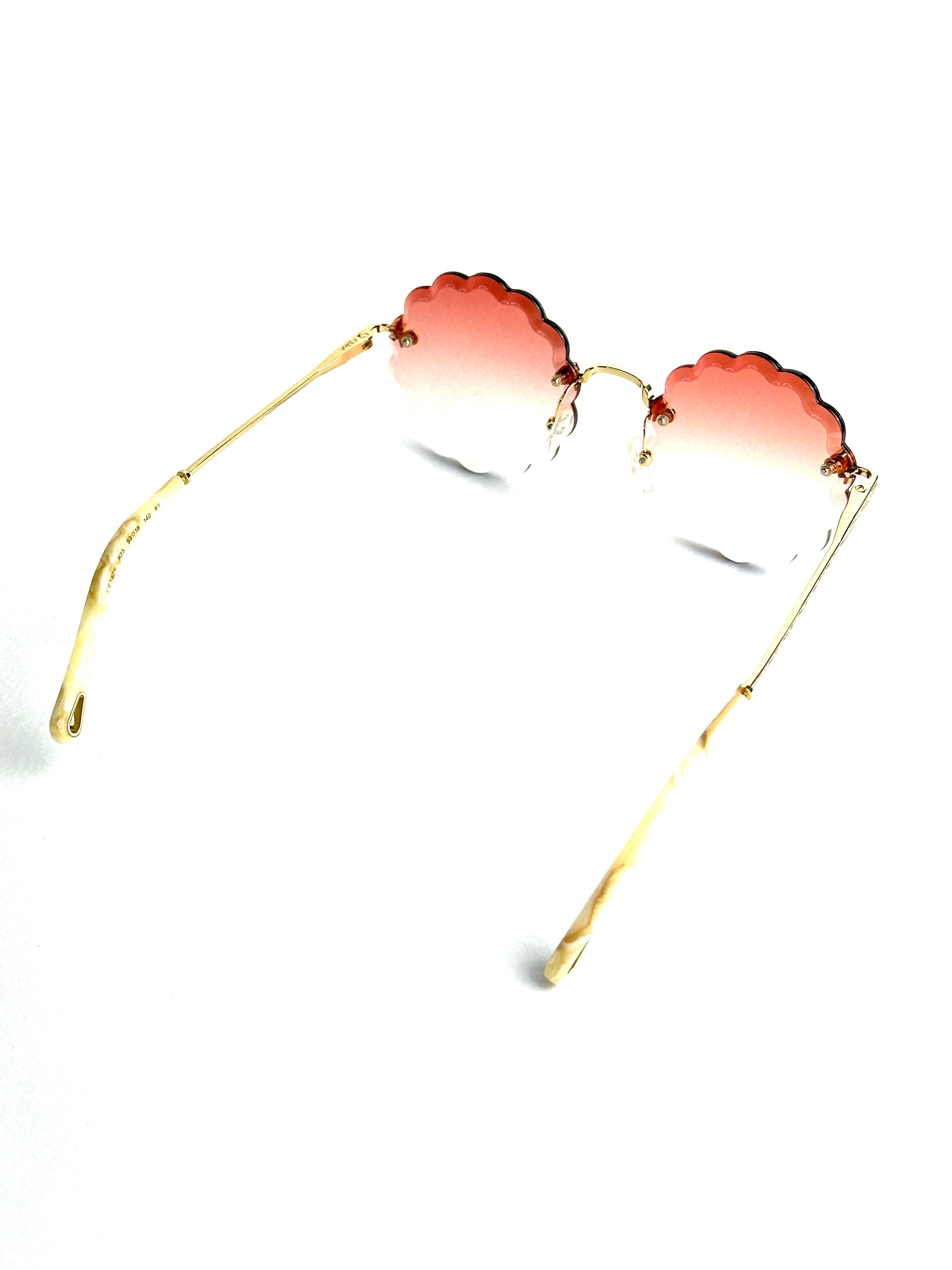 Occhiali da sole CHLOÉ CE142S 37481 823 GOLD GRADIENT