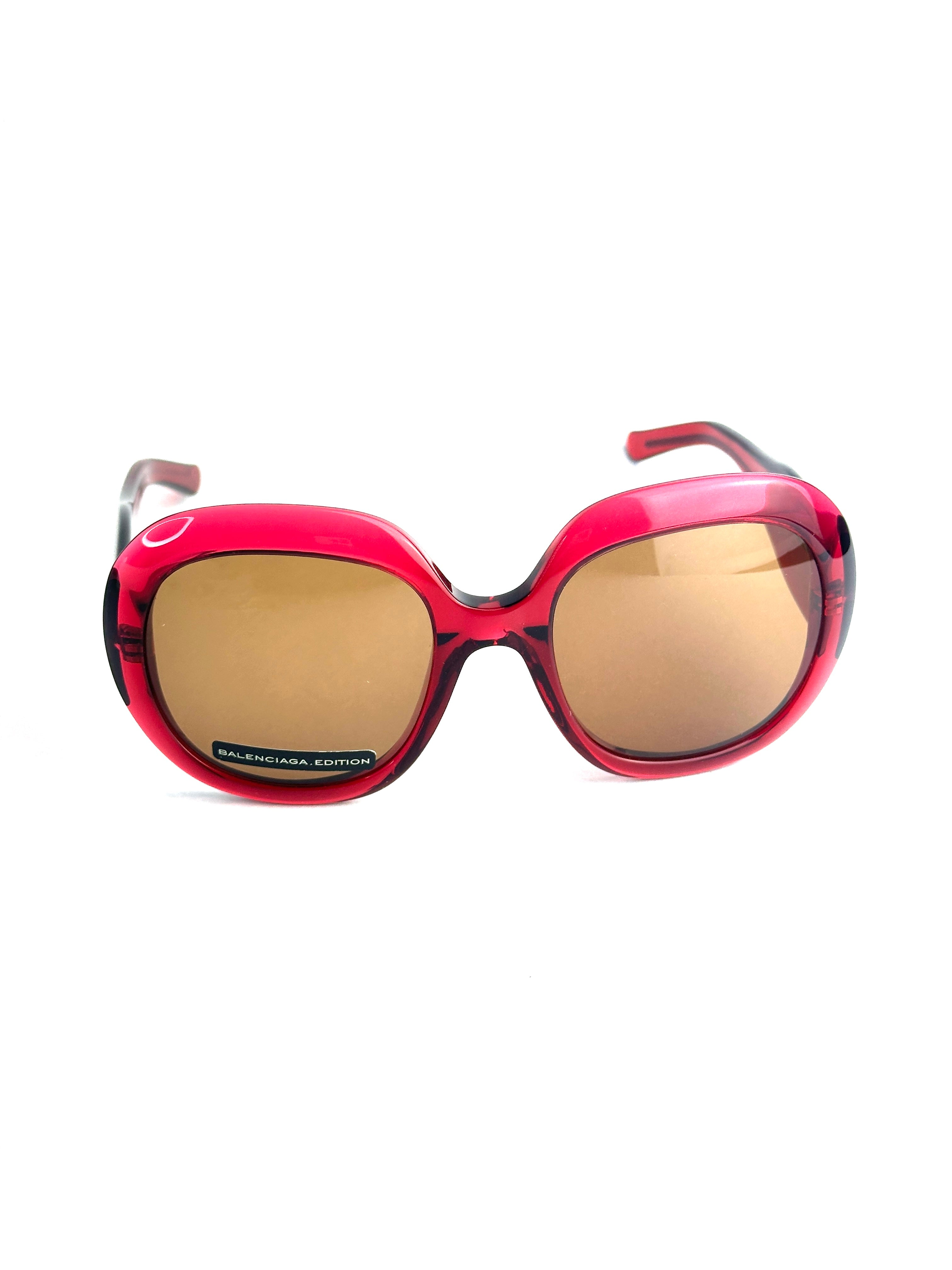 occhiali da sole BALENCIAGA BAL0125/S BURGUN
