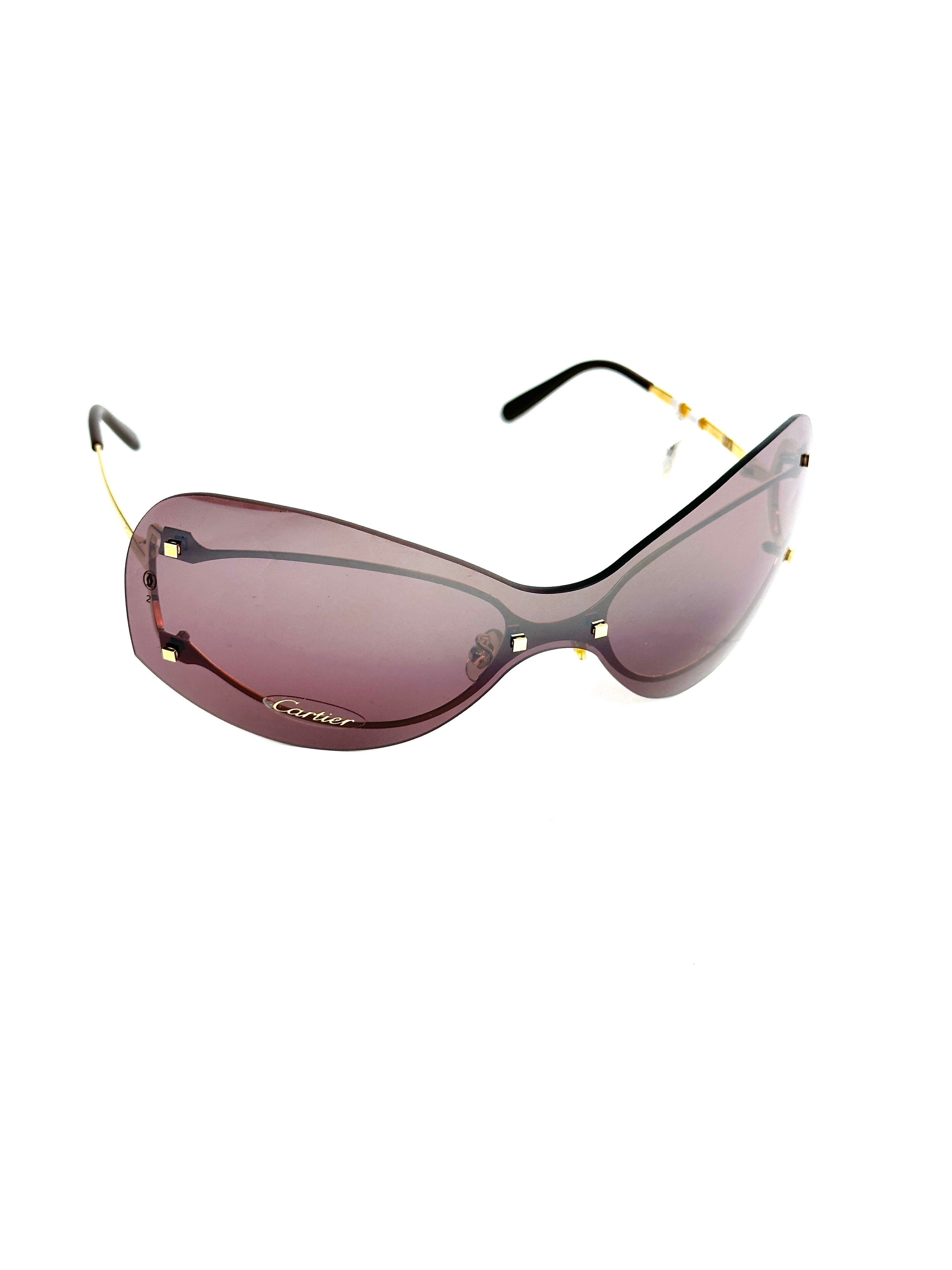 Occhiali da sole CARTIER VINTAGE RIMLESS