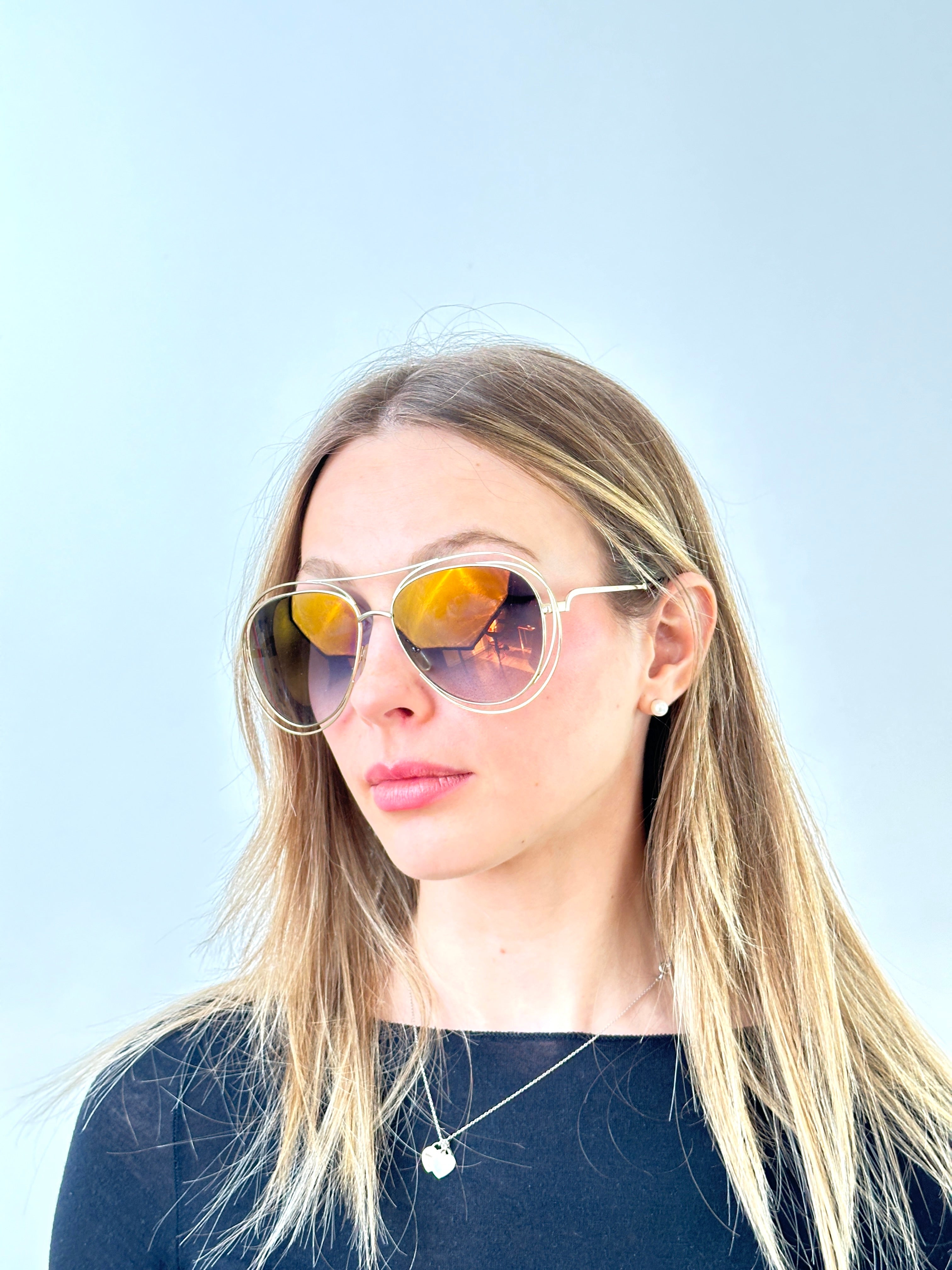Occhiali da sole CHLOÉ CE134S 34837 793 GOLD/HAVANA