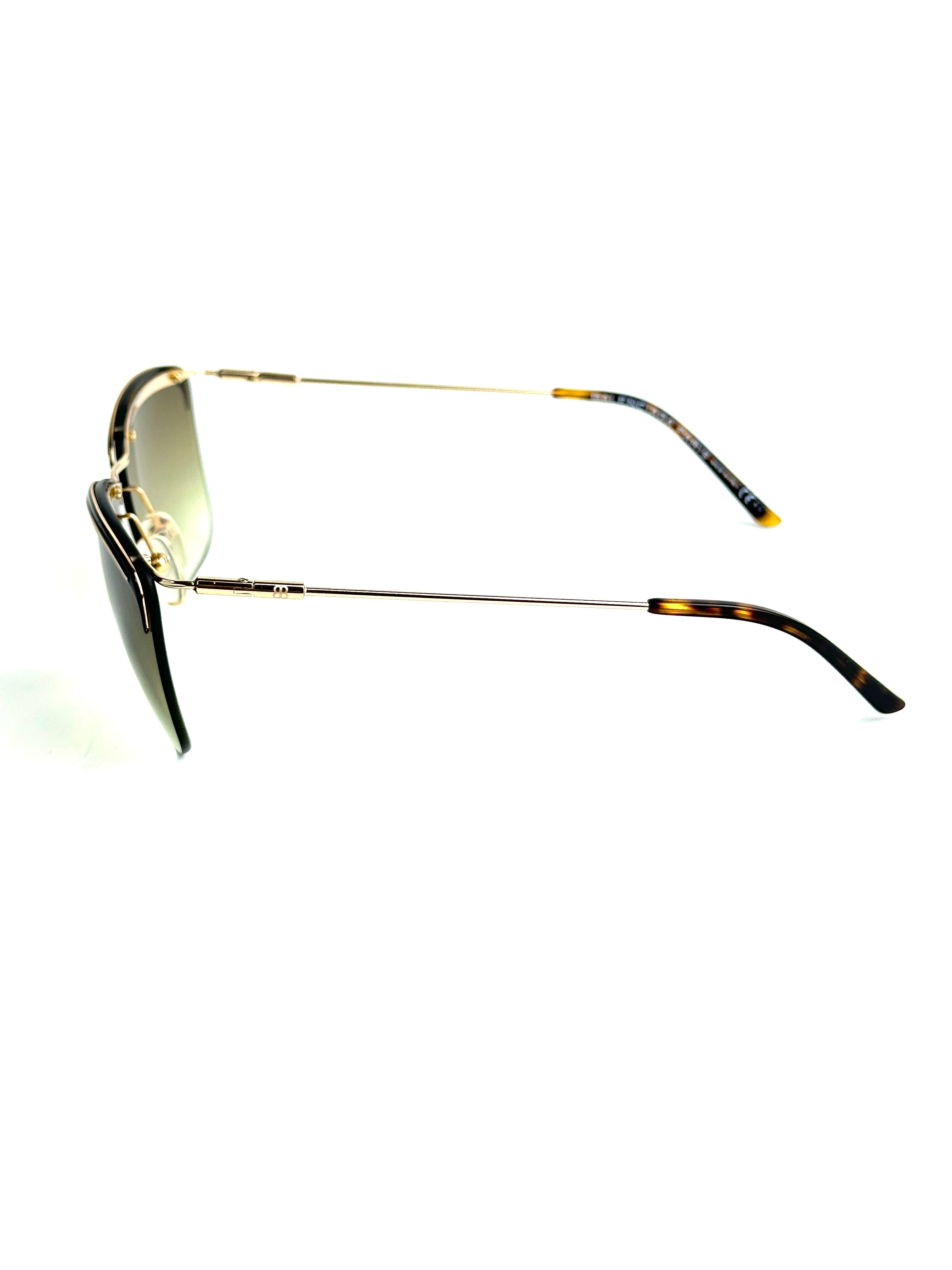BALENCIAGA BAL 0129/S 01Q/JD GOLD-BROWN sunglasses