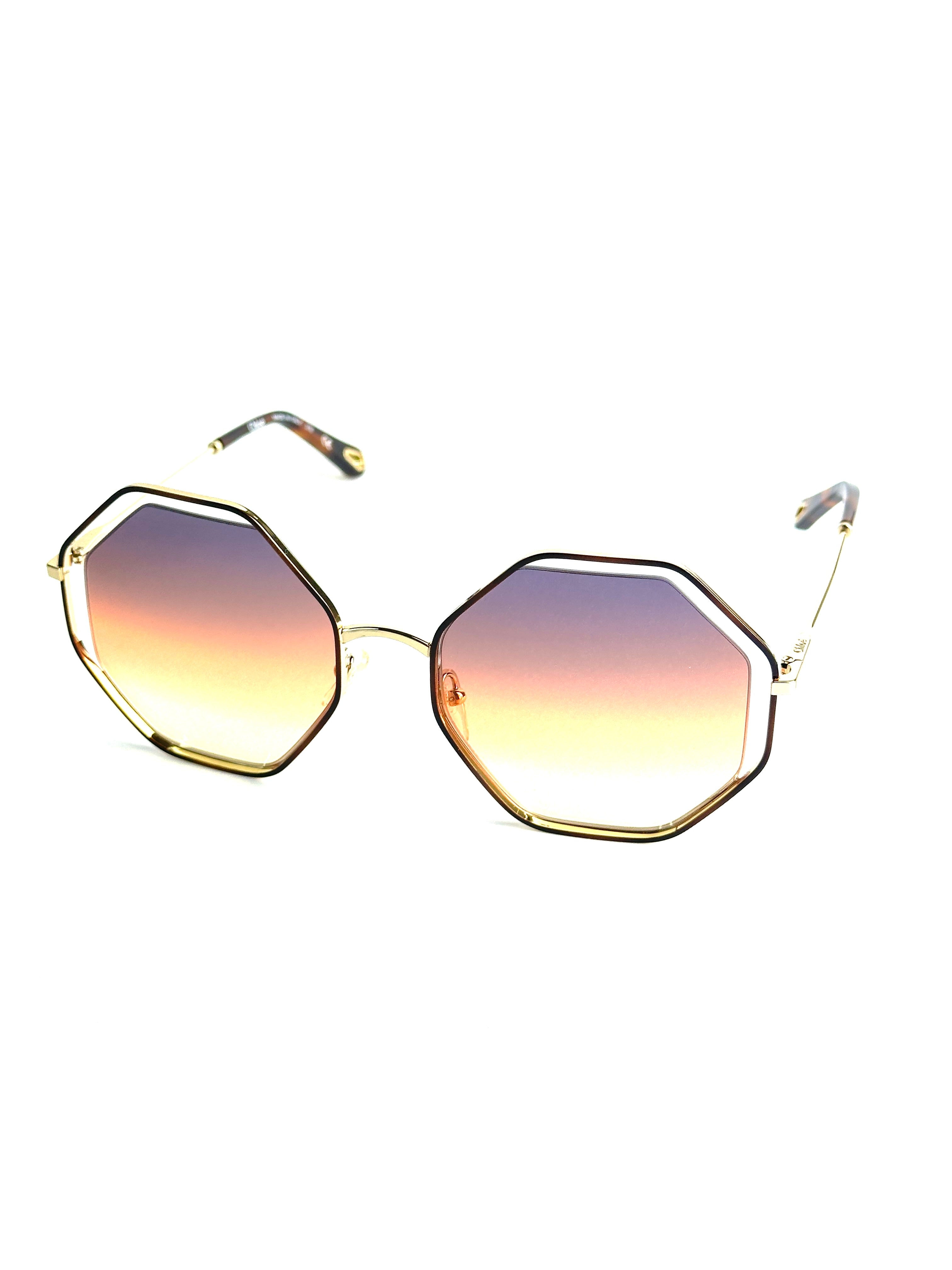 Occhiali da sole CHLOÉ CE132S 34832 259 HAVANA/GREY ORANGE