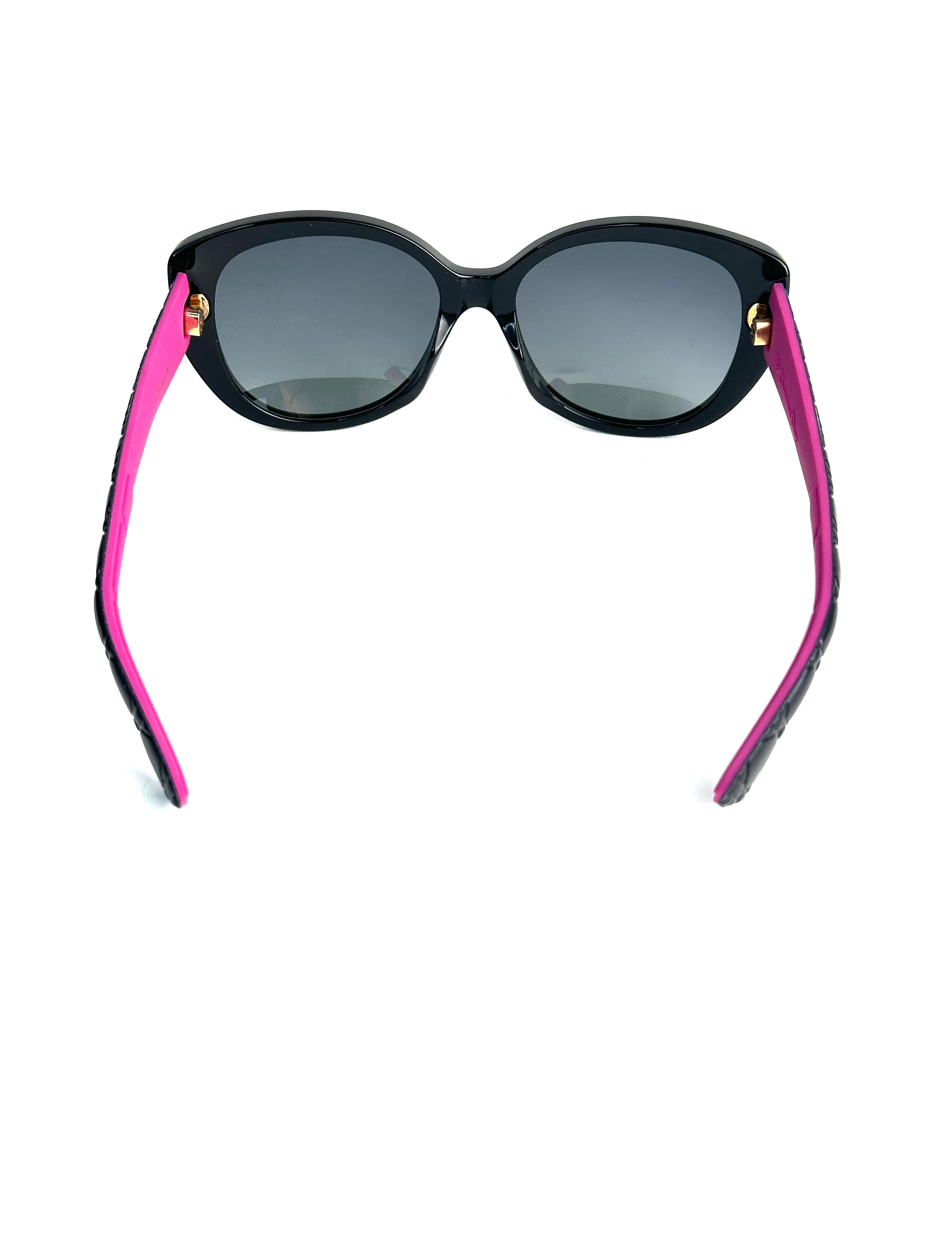 DIOR DIORLADY1R HZ9/HD BKLTHR REDRB sunglasses