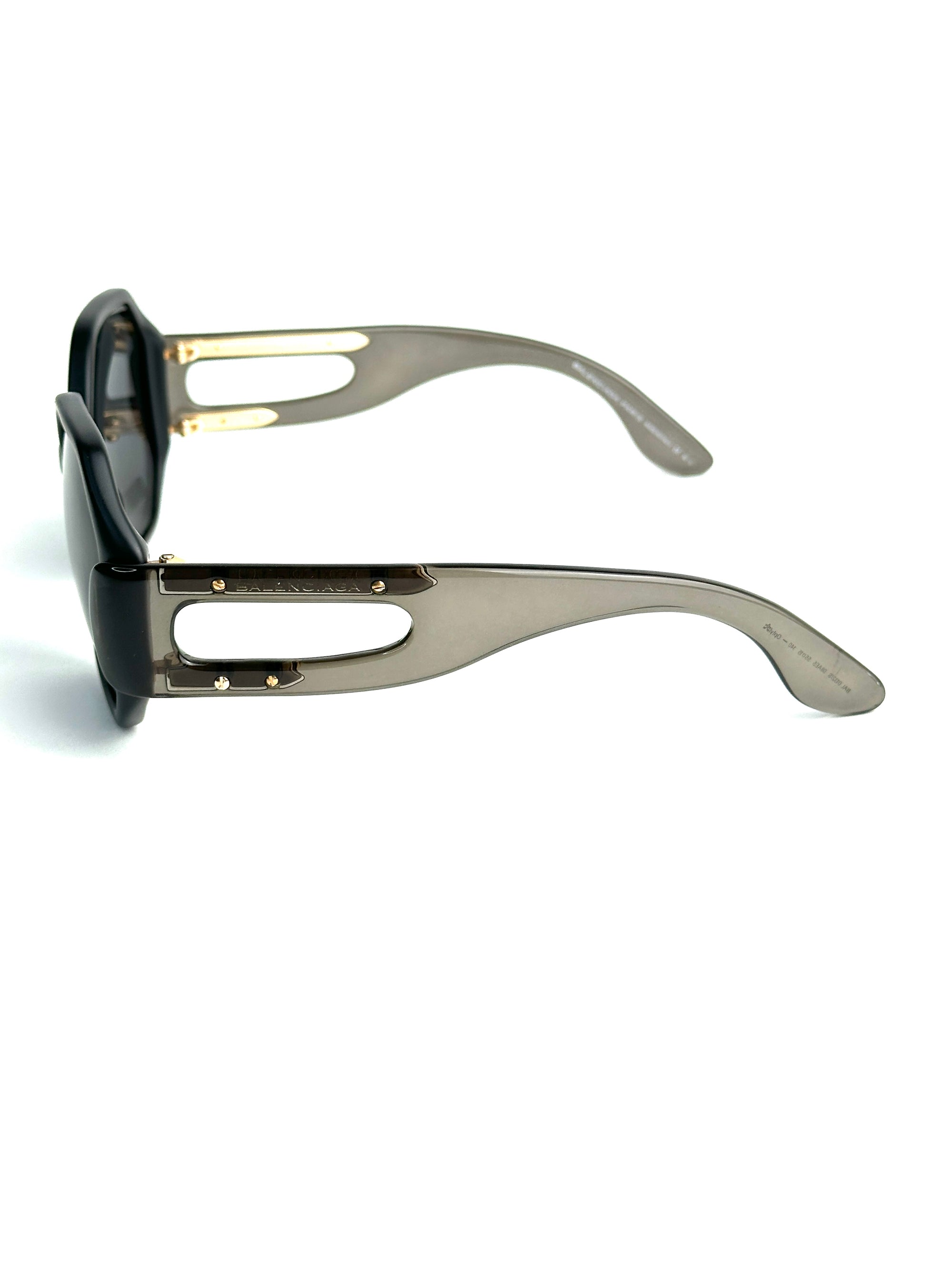BALENCIAGA BAL 0132/S 08A/E5 BLACK sunglasses