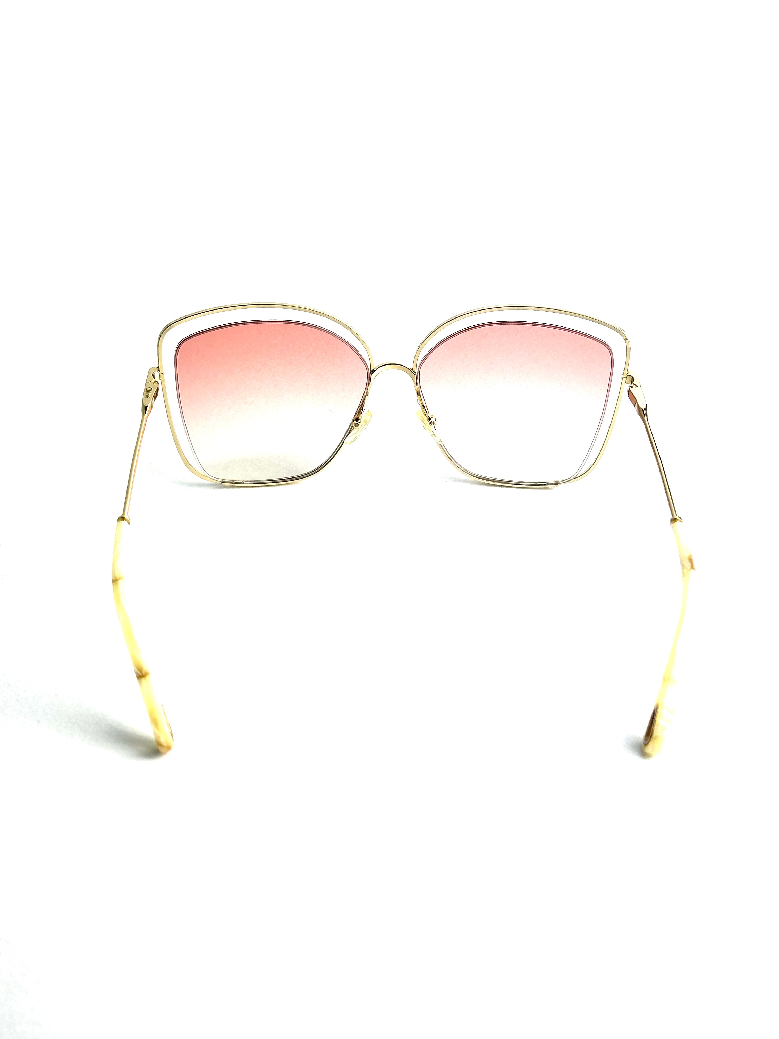 Occhiali da sole CHLOÉ CE133S 34833 211 HAVANA/PEACH