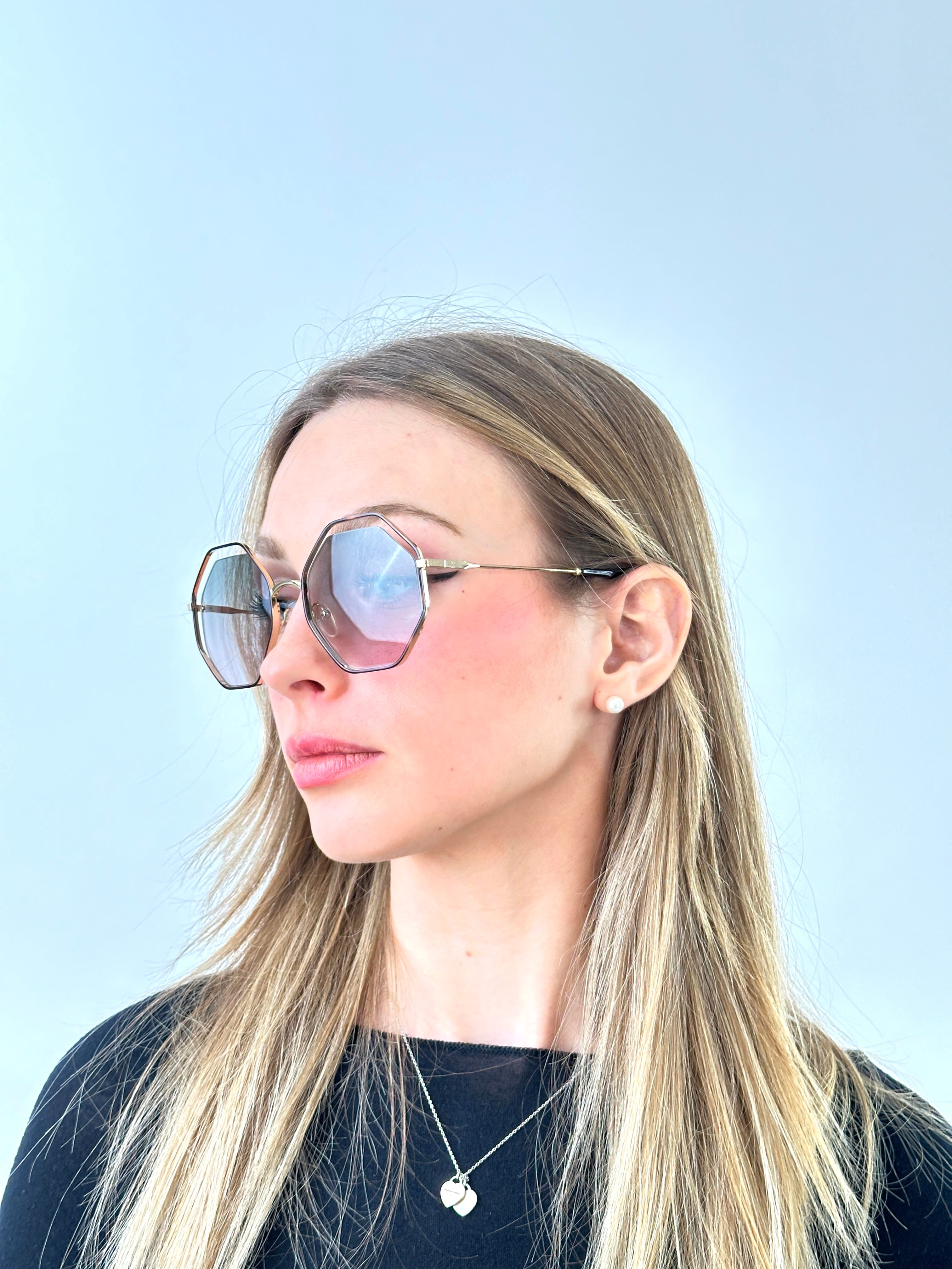 Occhiali da sole CHLOÉ CE132S 34832 240 HAVANA/GREEN ROS