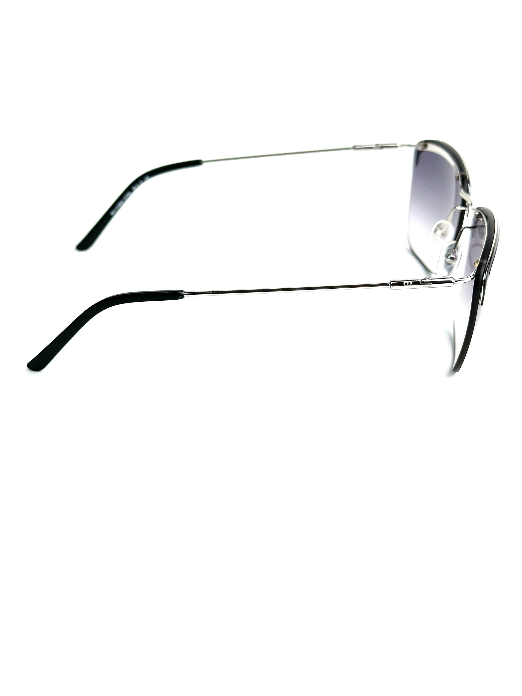 BALENCIAGA BAL 0129/S 01P/9C SILVER-BLACK sunglasses