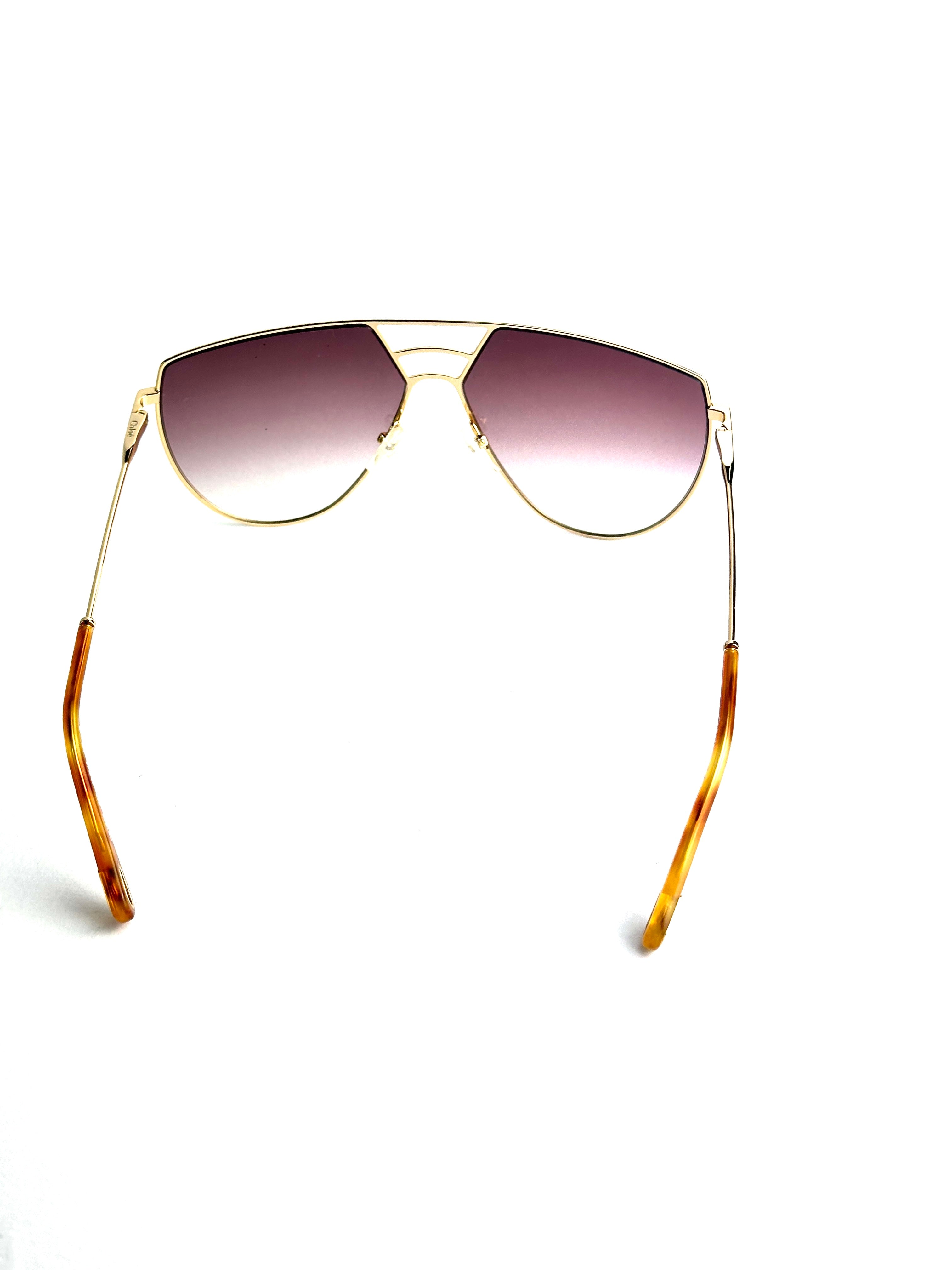 Occhiali da sole CHLOÉ CE139S 35786 743 GOLD/BROWN