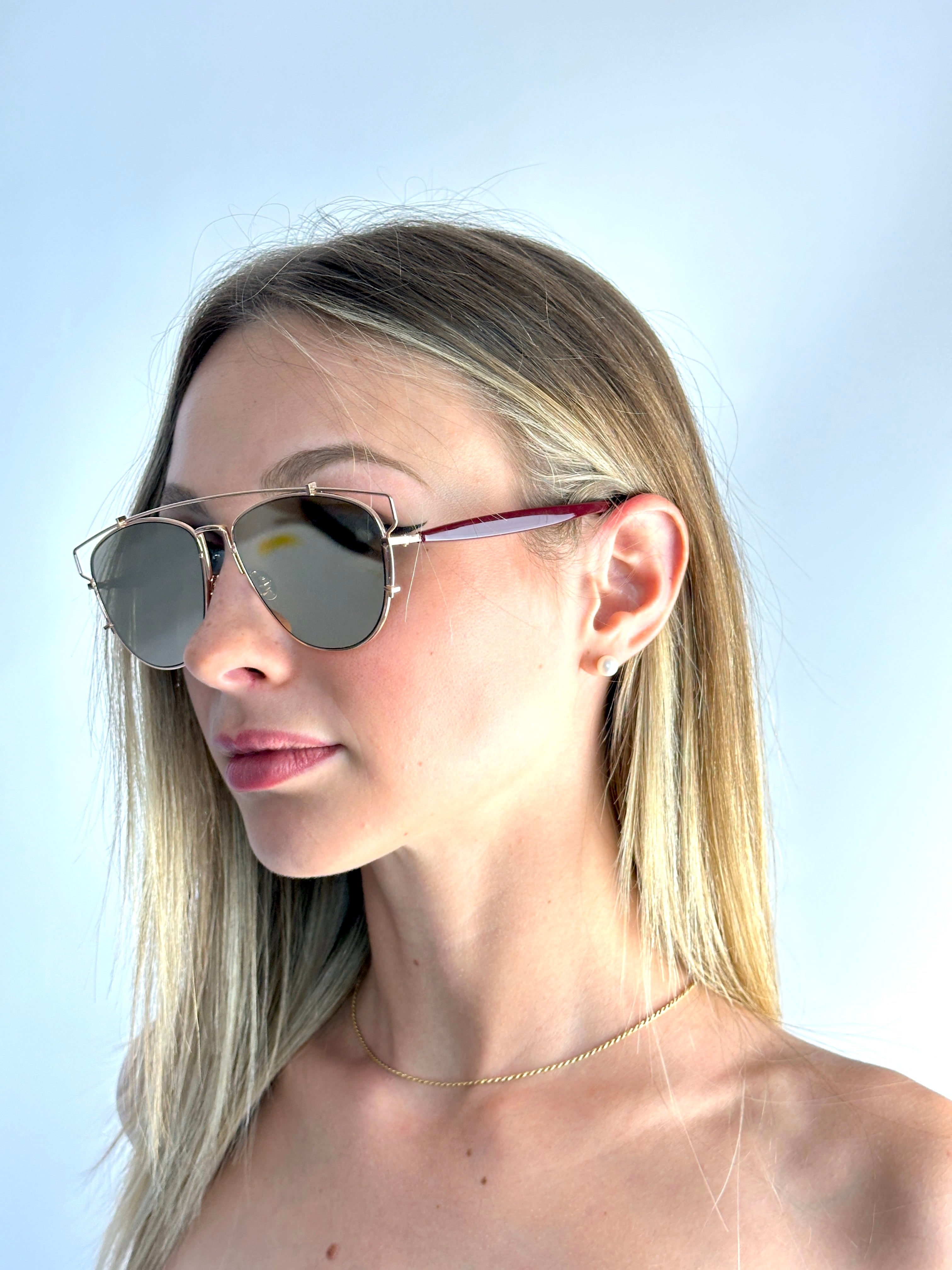 DIOR DIORTECHNOLOGIC D2X/QV GDCPPR OPLBU sunglasses