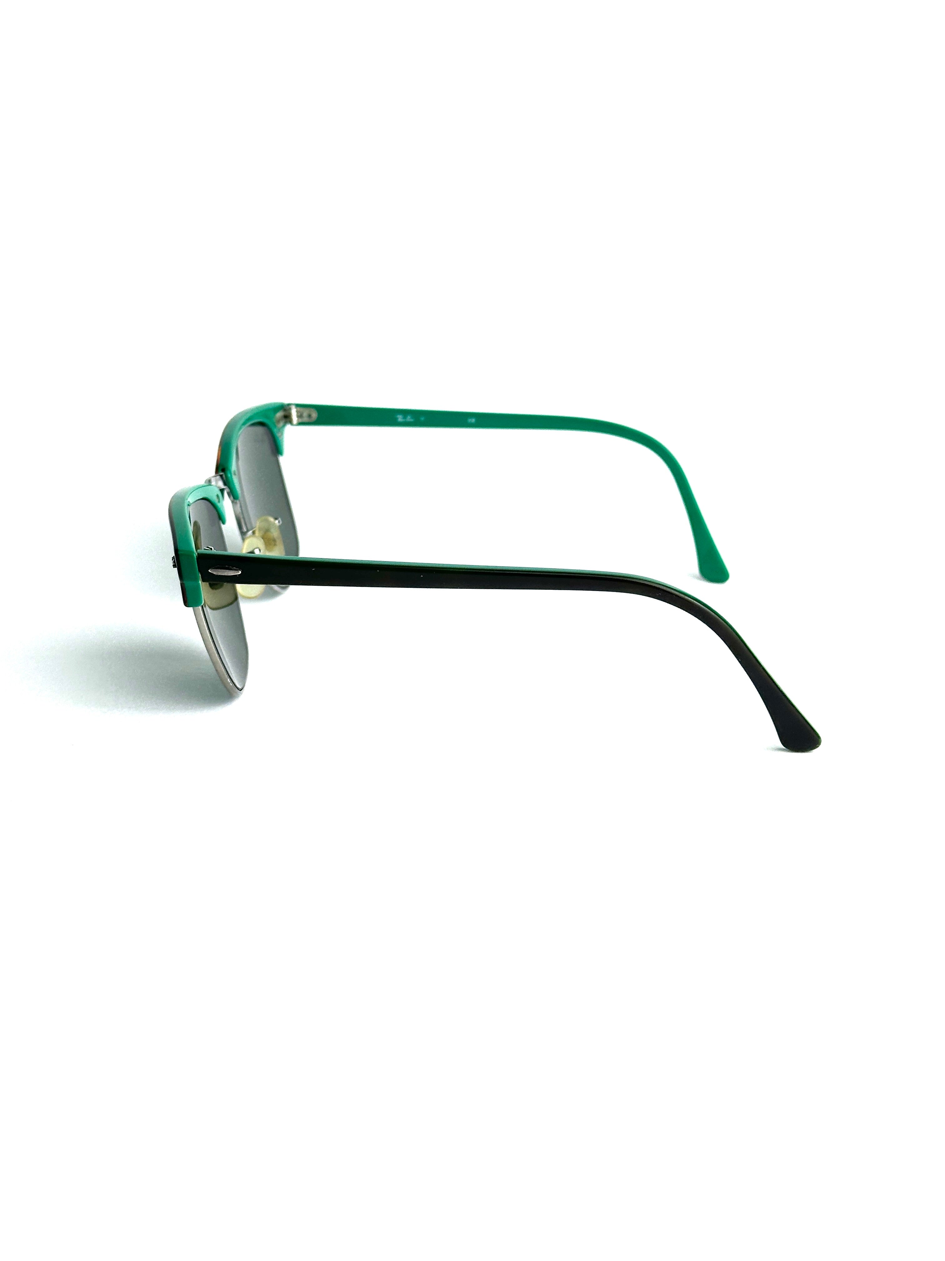 RAY-BAN CLUBMASTER BLACK GREEN
