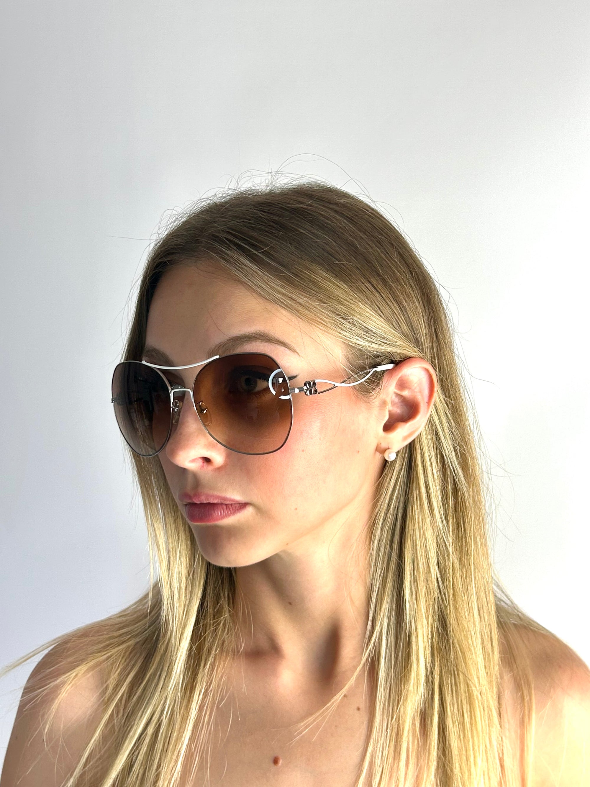 BALENCIAGA BAL 0049/S 010/JS WHITE sunglasses