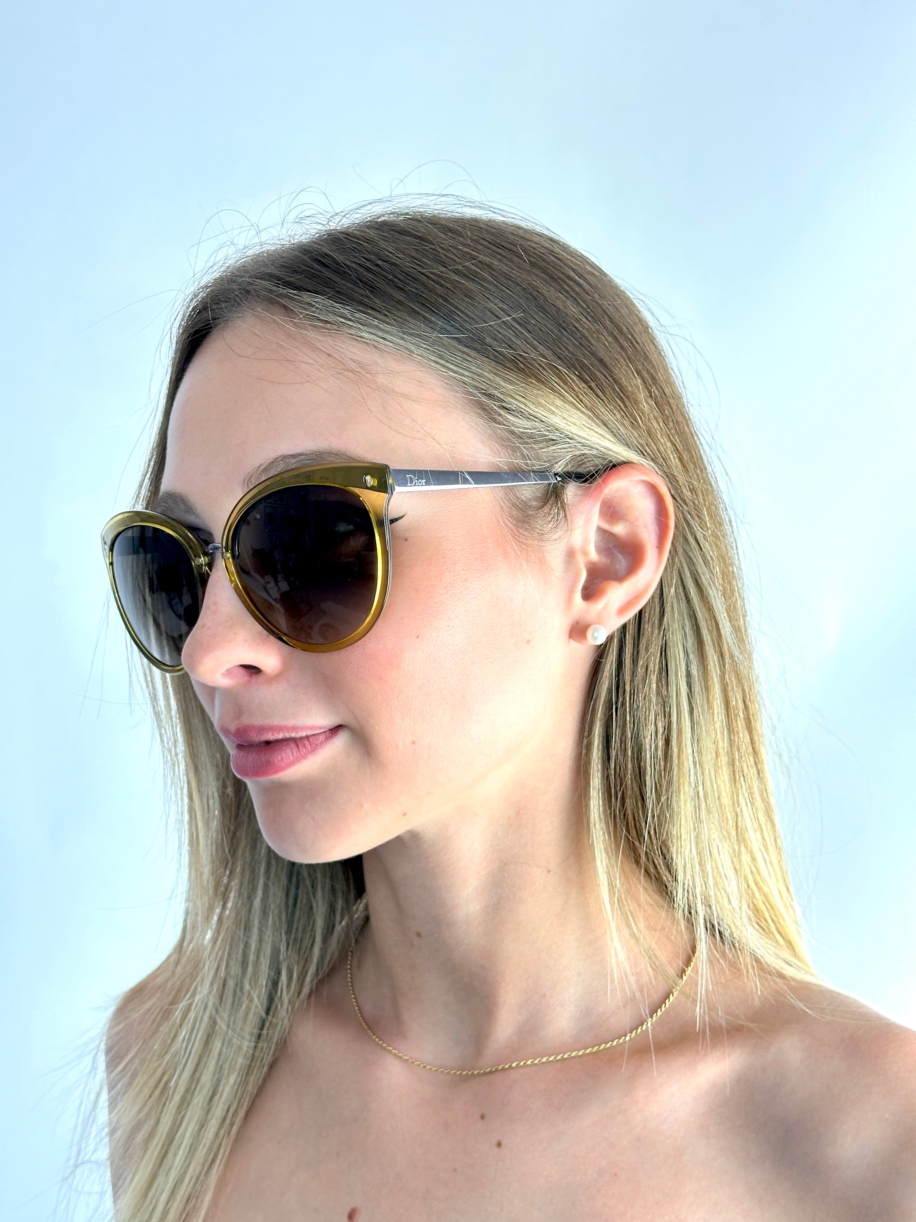 DIOR DIORFROZEN1 BCH/HA KAK SHNL sunglasses