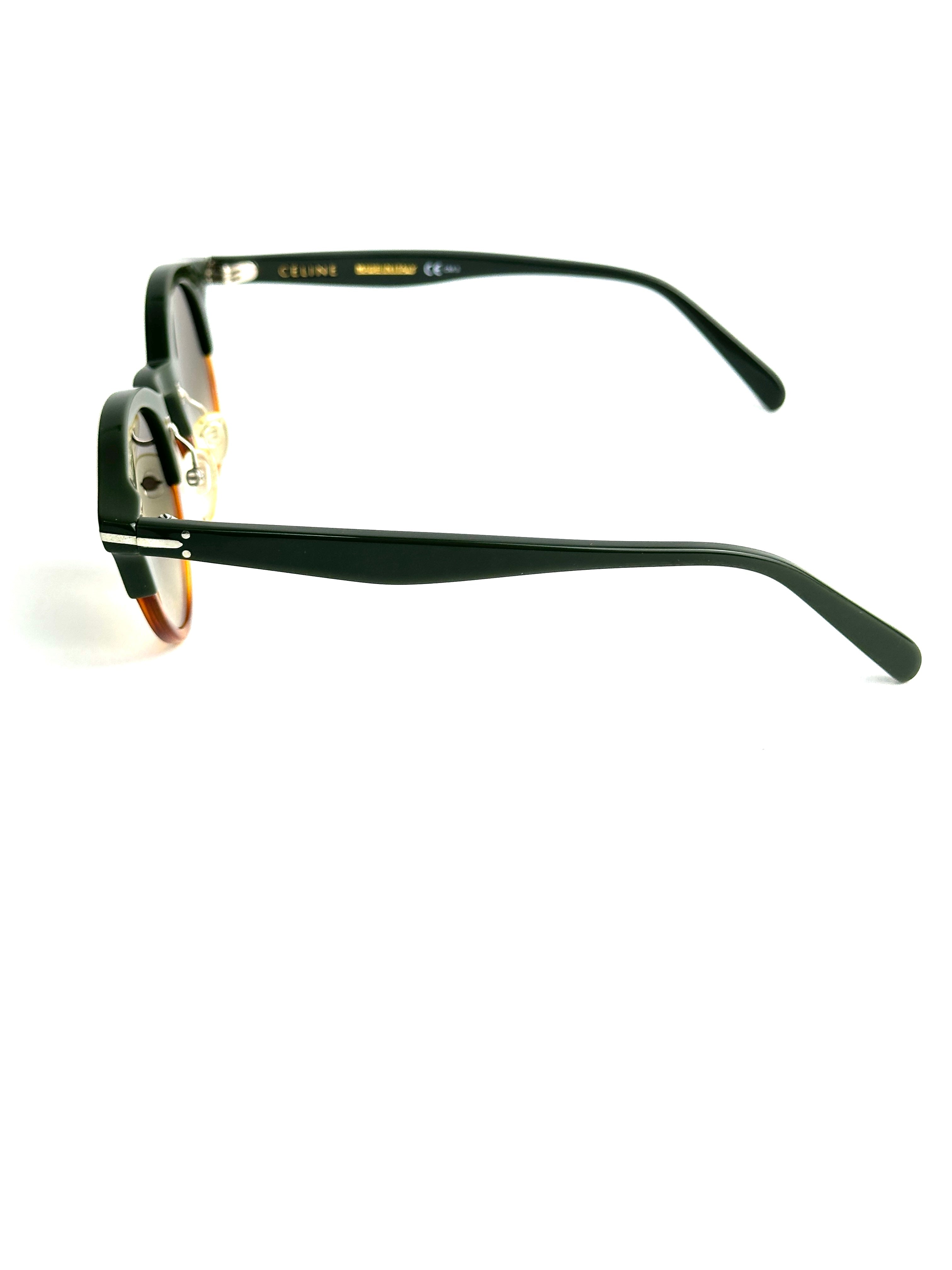 CELINE CL41395/S T6Y/W2- GREEN-HAVANA sunglasses