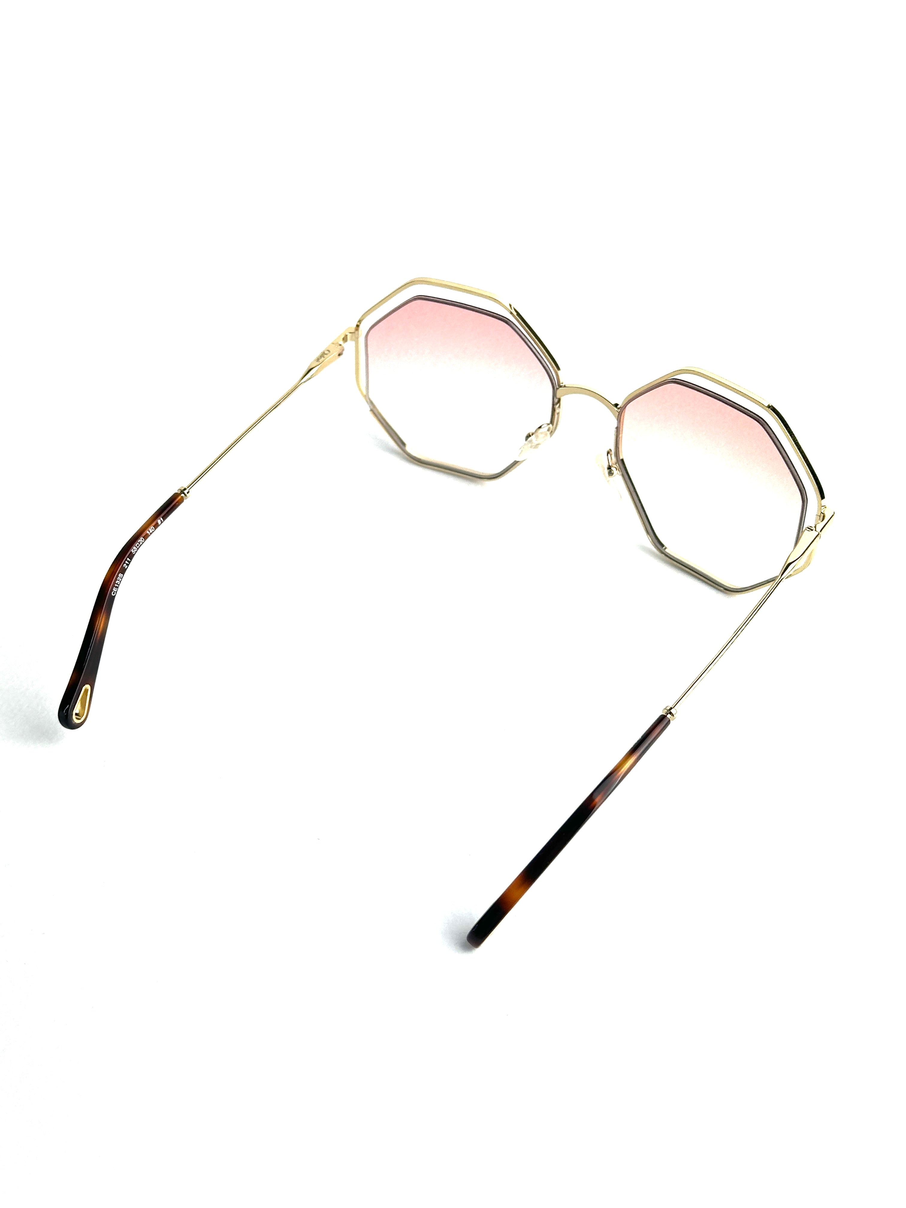 Occhiali da sole CHLOÉ CE132S 34832 211 HAVANA/PEACH