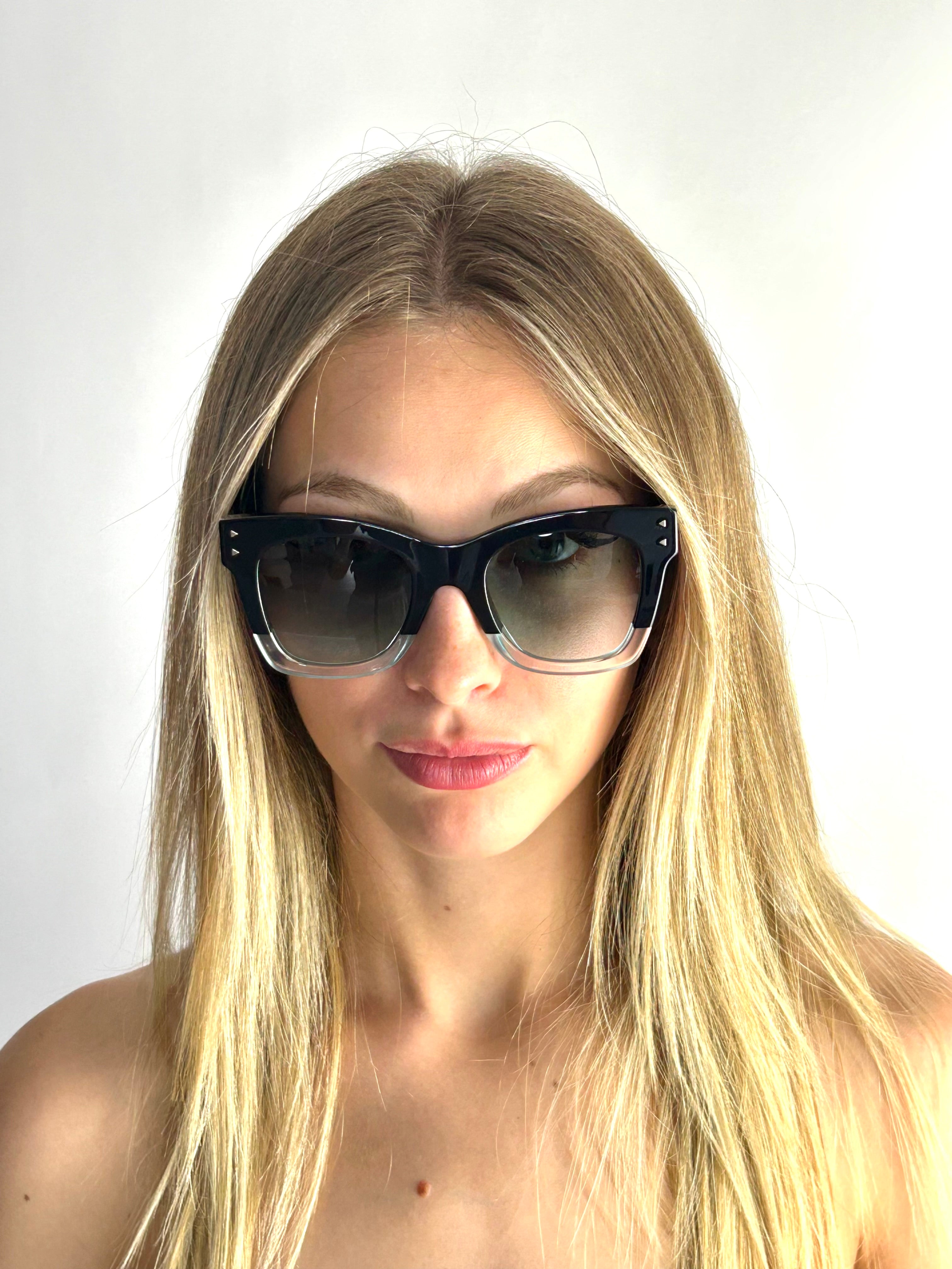 Occhiali da sole FENDI FF0237/S NERO VERDE