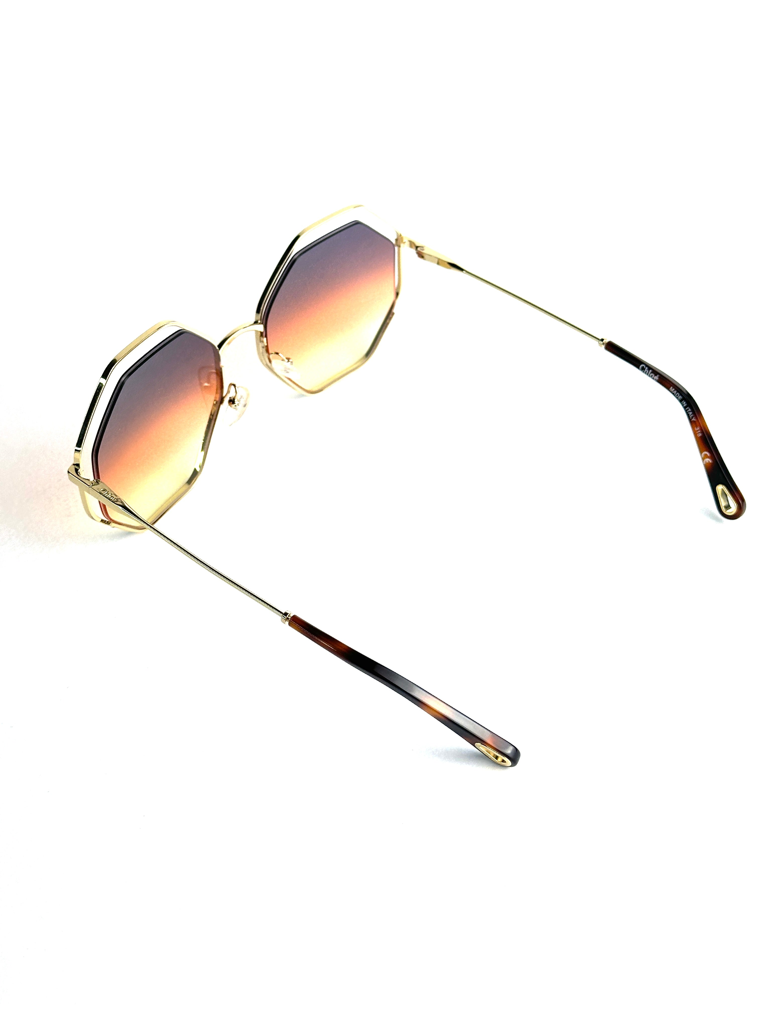 Occhiali da sole CHLOÉ CE132S 34832 259 HAVANA/GREY ORANGE