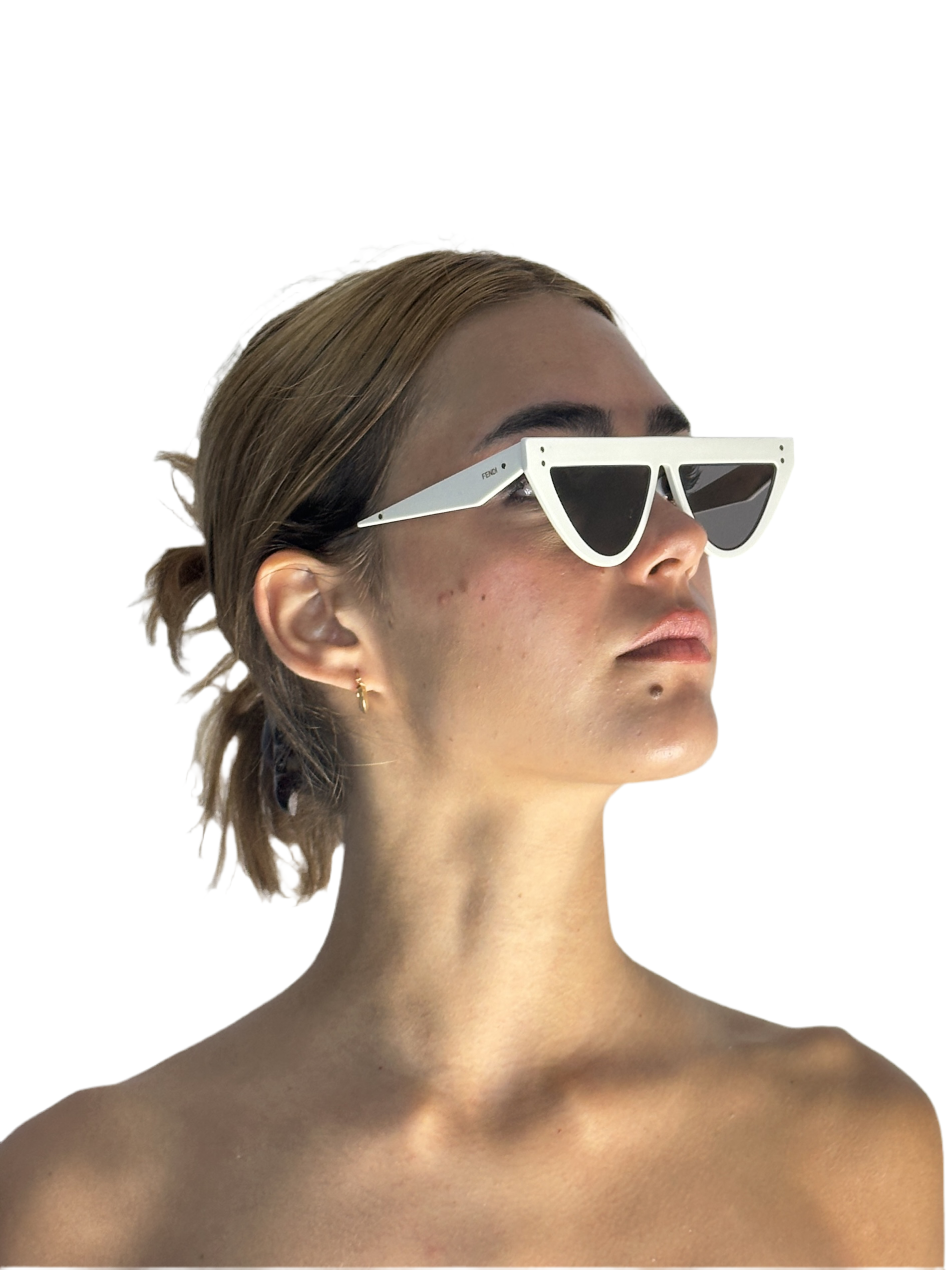 Occhiali da sole FENDI FF 0371/S VK6 UE WHITE