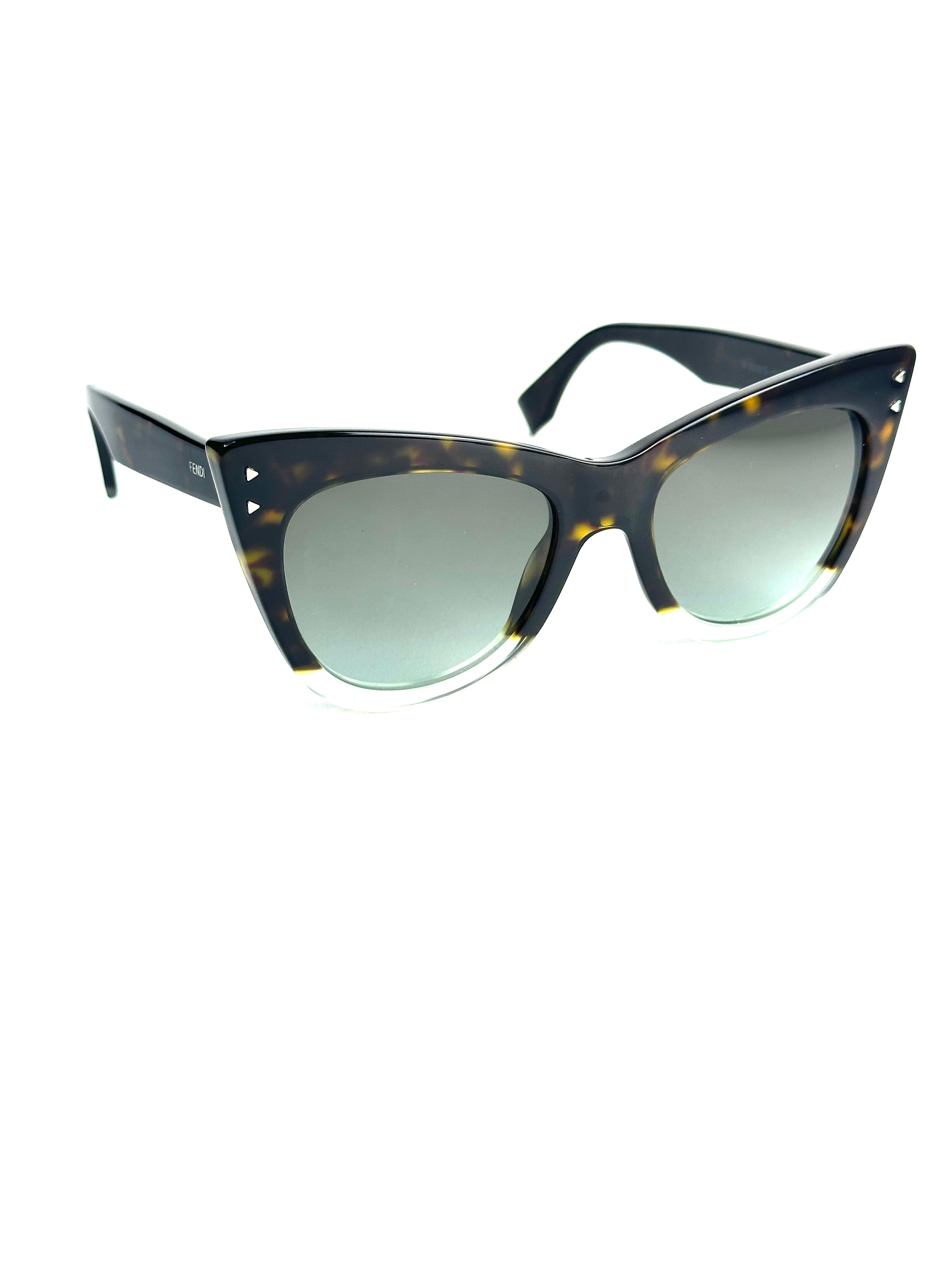 FENDI FF0238/S HAVANA GREEN sunglasses