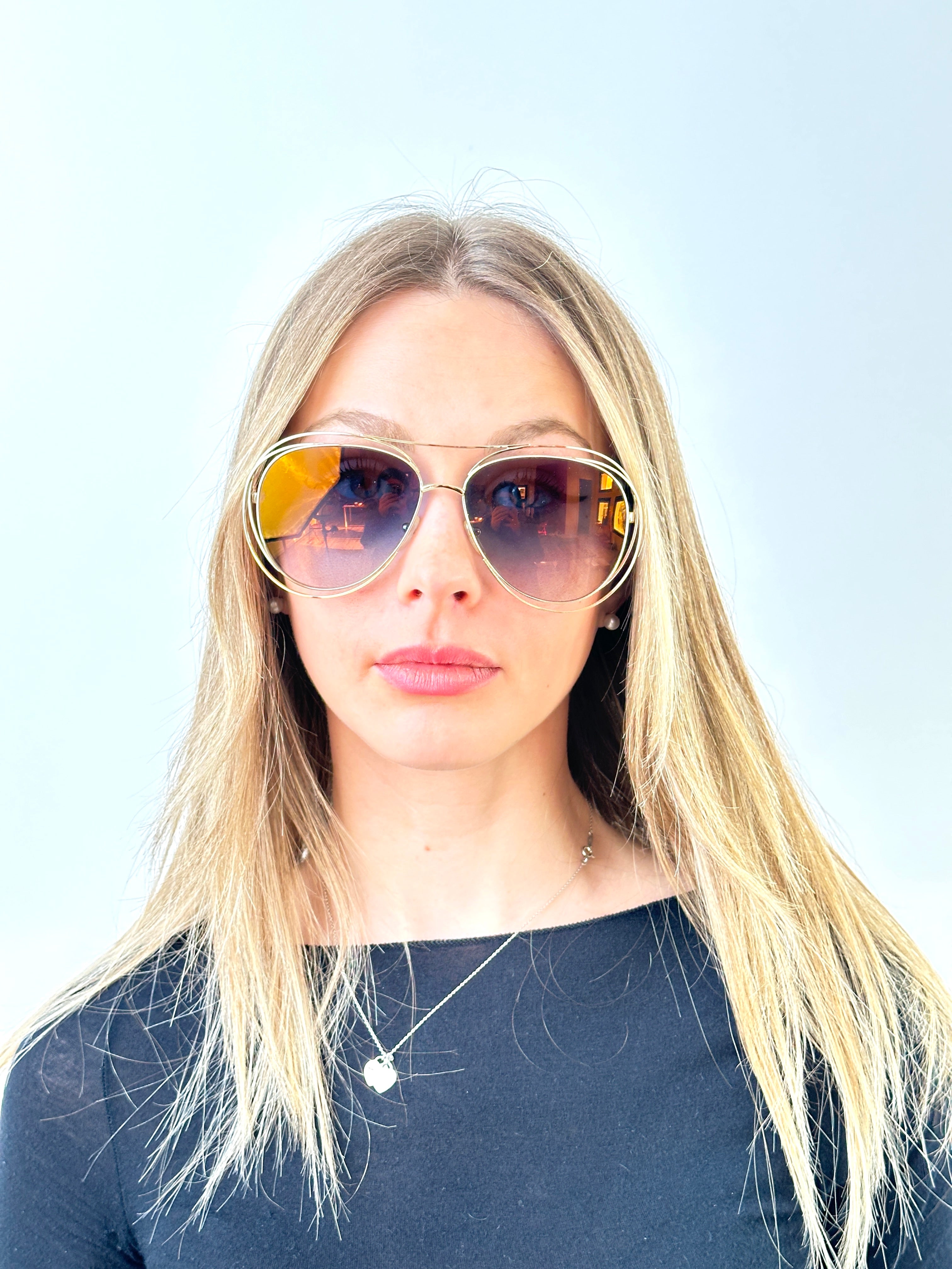 Occhiali da sole CHLOÉ CE134S 34837 793 GOLD/HAVANA
