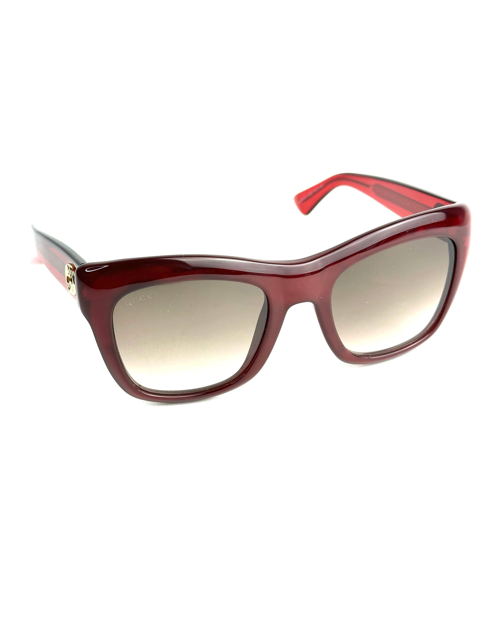 GUCCI GG3827/S TRANSPARENT RED sunglasses
