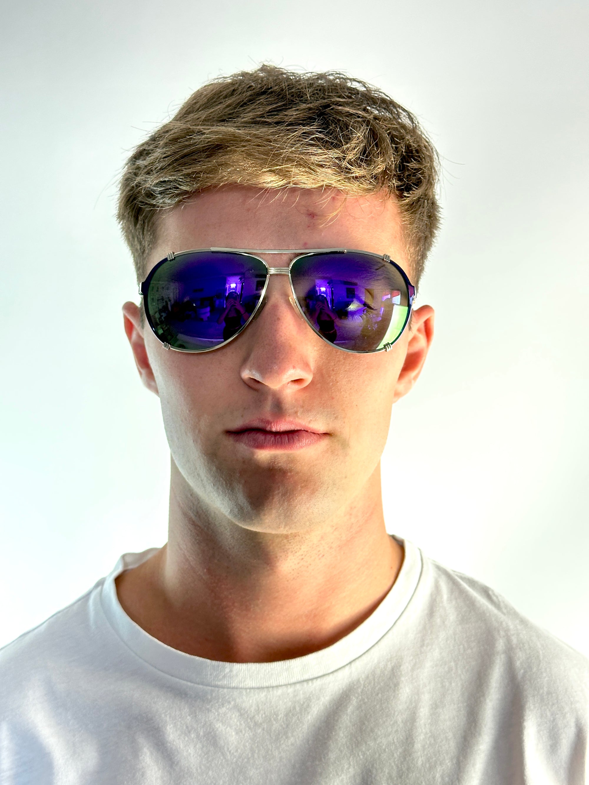 DIOR DIORCHICAGO2 N6R/TE LTGD BLUE IVR sunglasses