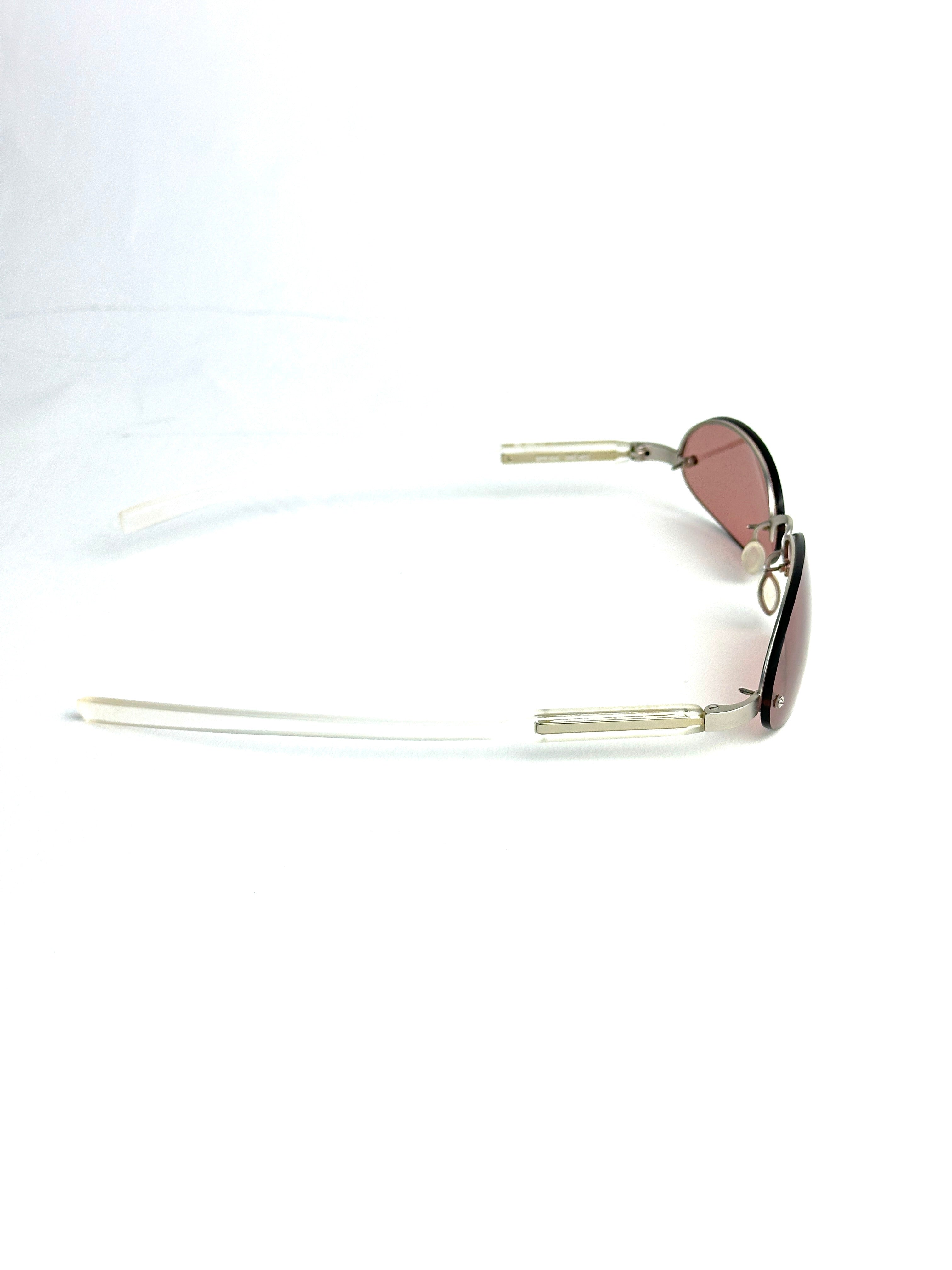 Occhiali da sole PRADA SPR50A ROSA SCURO VINTAGE