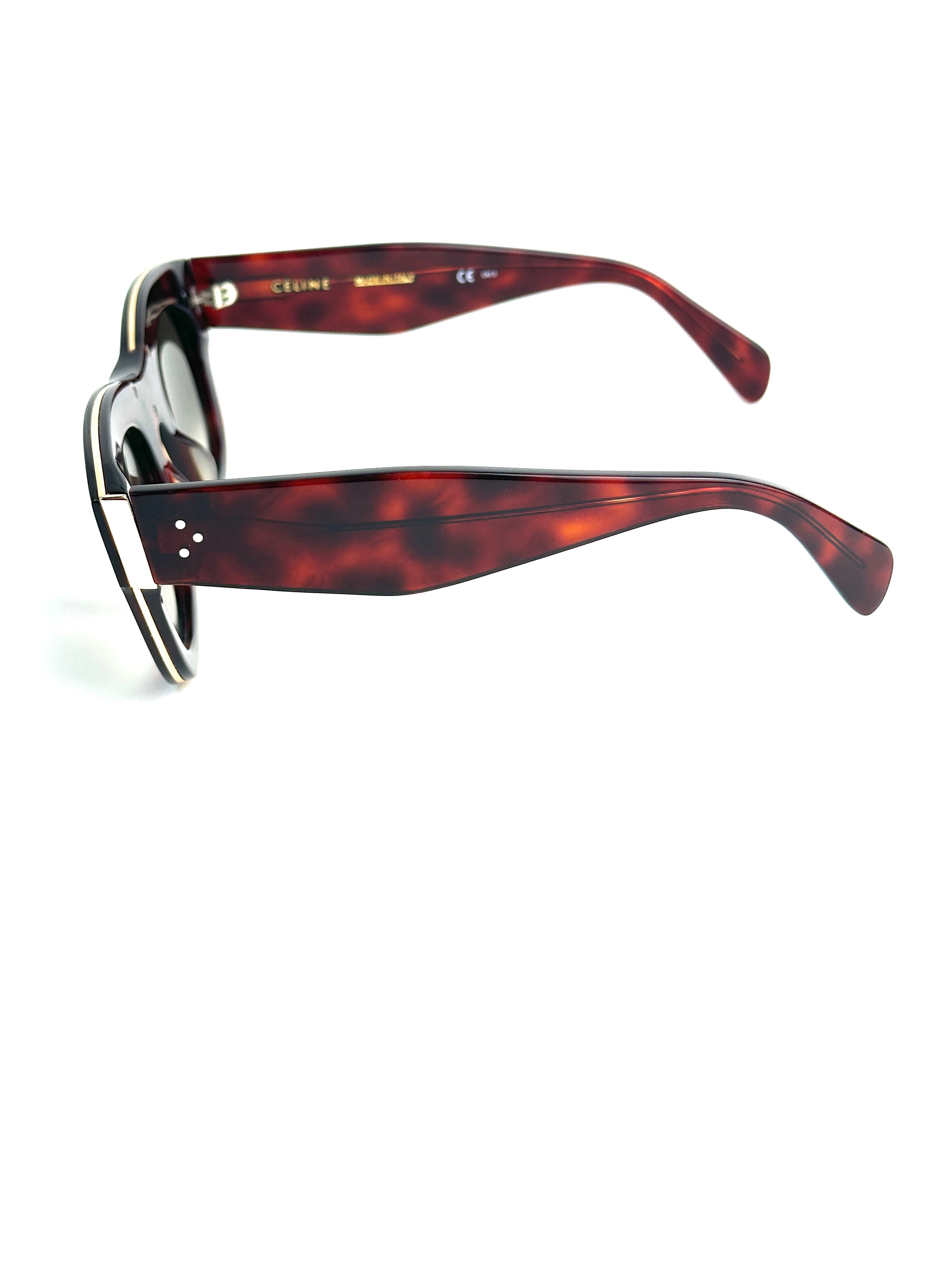 CELINE CL41095/S HAVANA RED GOLD sunglasses