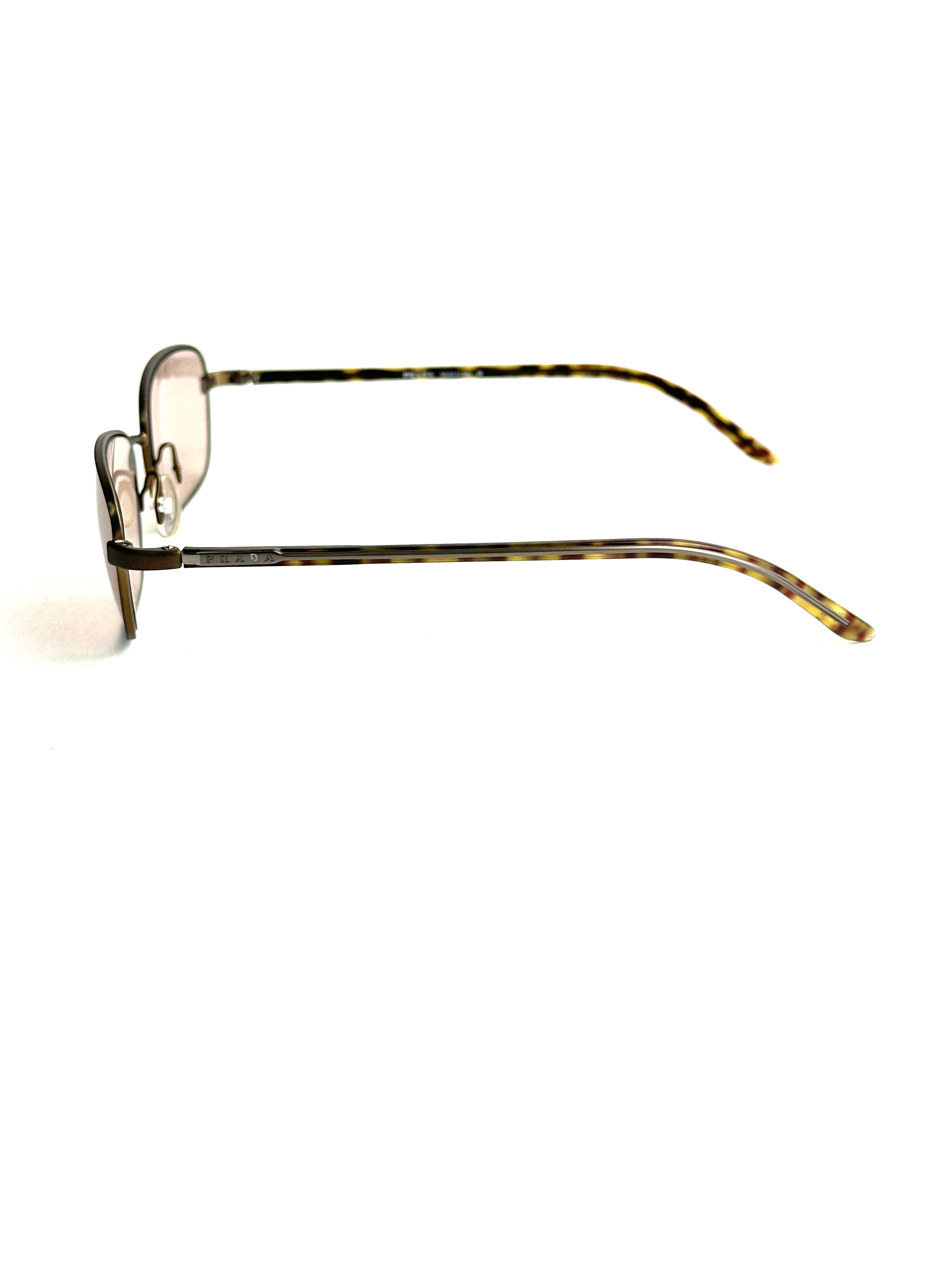 Occhiali da sole PRADA VPR65C VINTAGE MARRONE TARTARUGATO