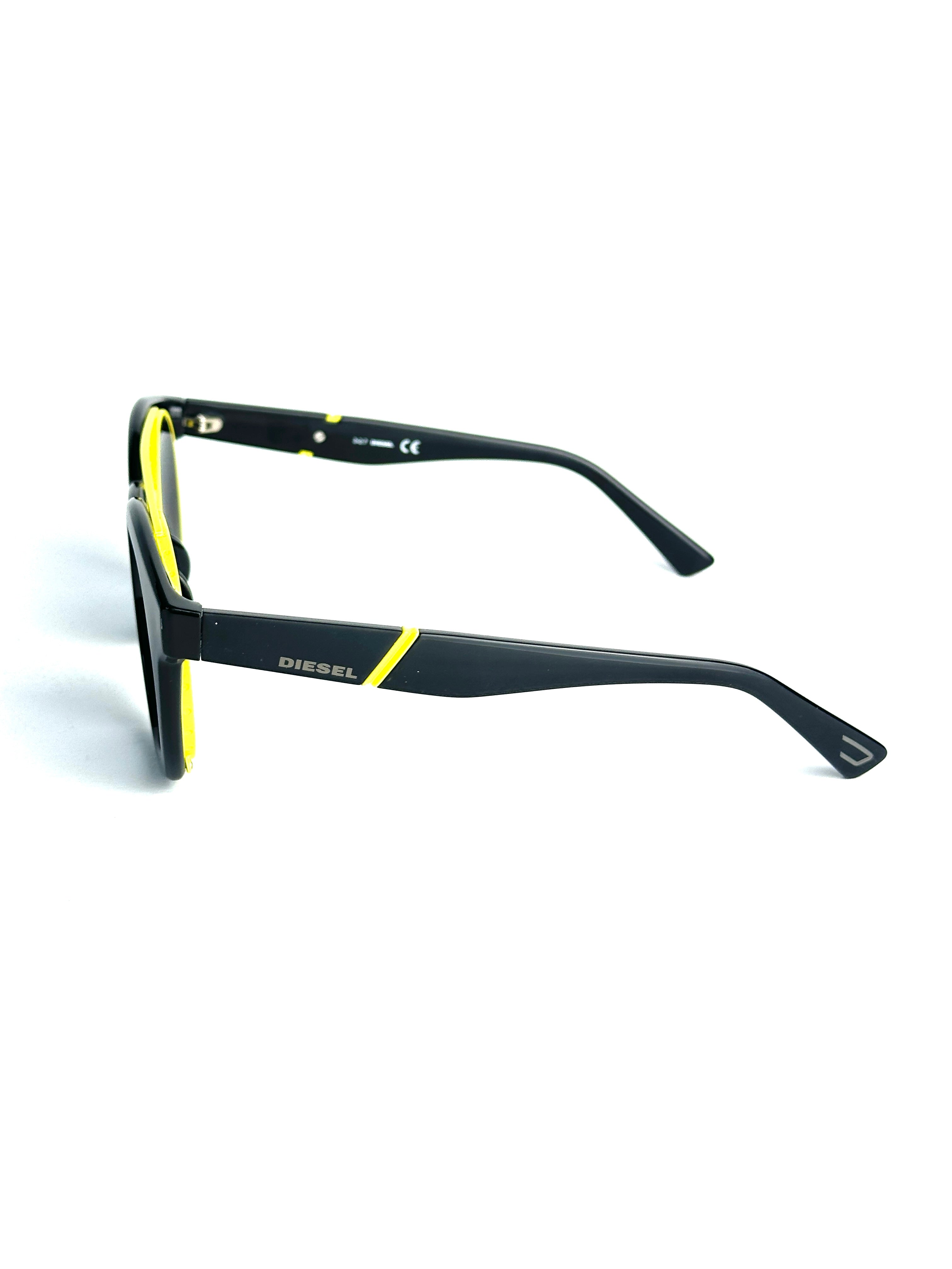 Occhiali da sole DIESEL DL0251 NERO-GIALLO