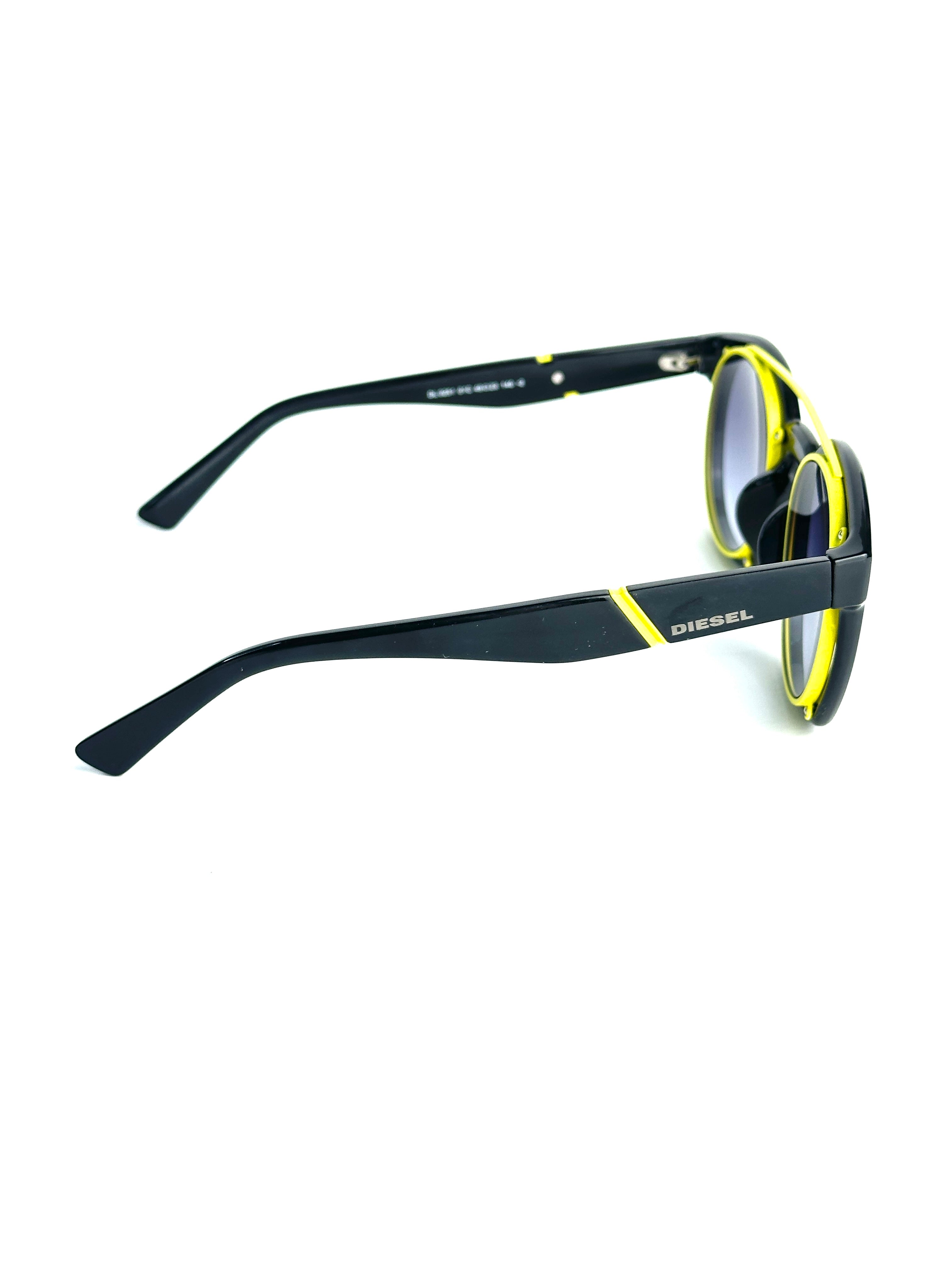 Occhiali da sole DIESEL DL0251 NERO-GIALLO