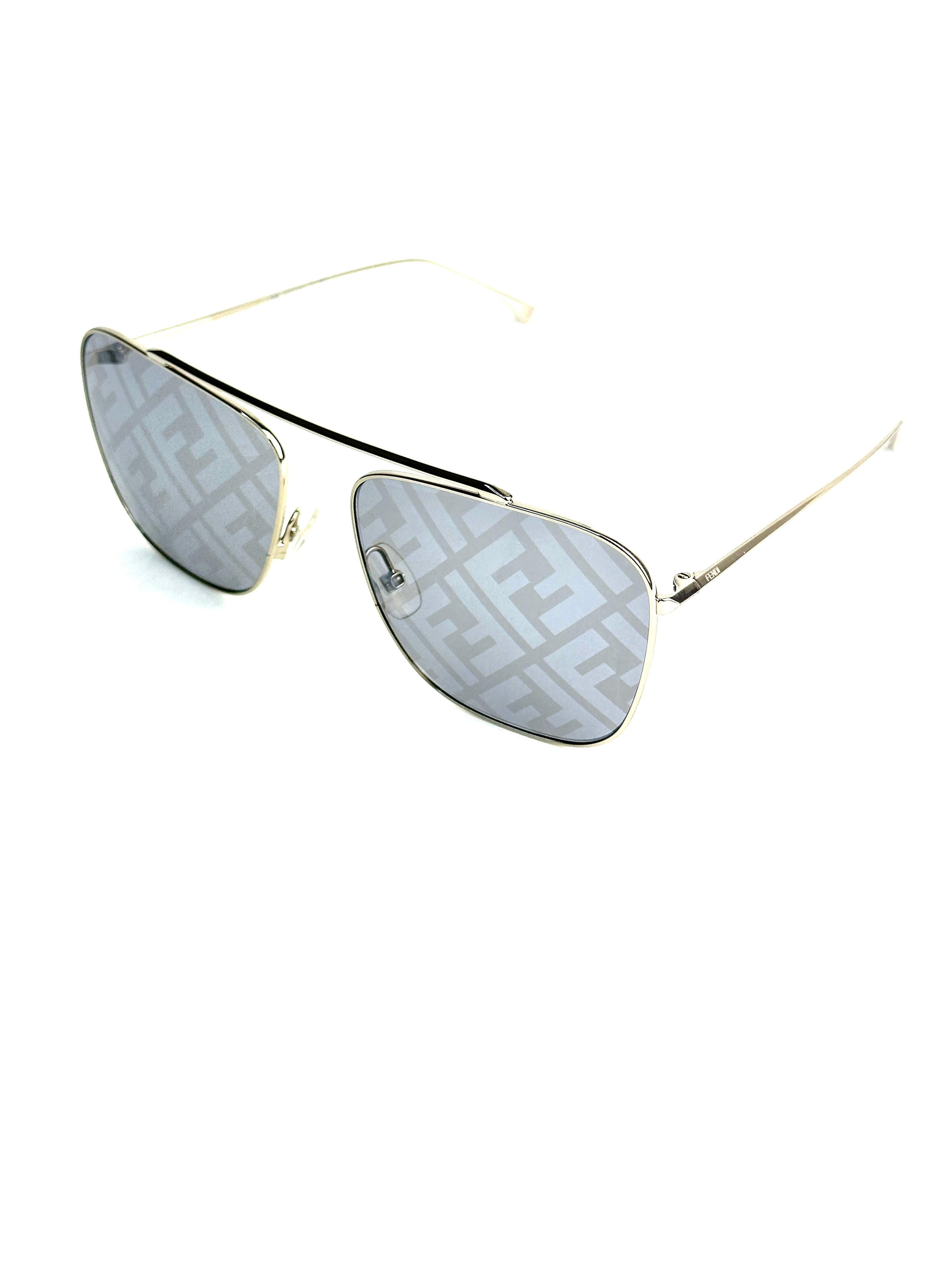 Occhiali da sole FENDI FF 0406/S GOLD GREY