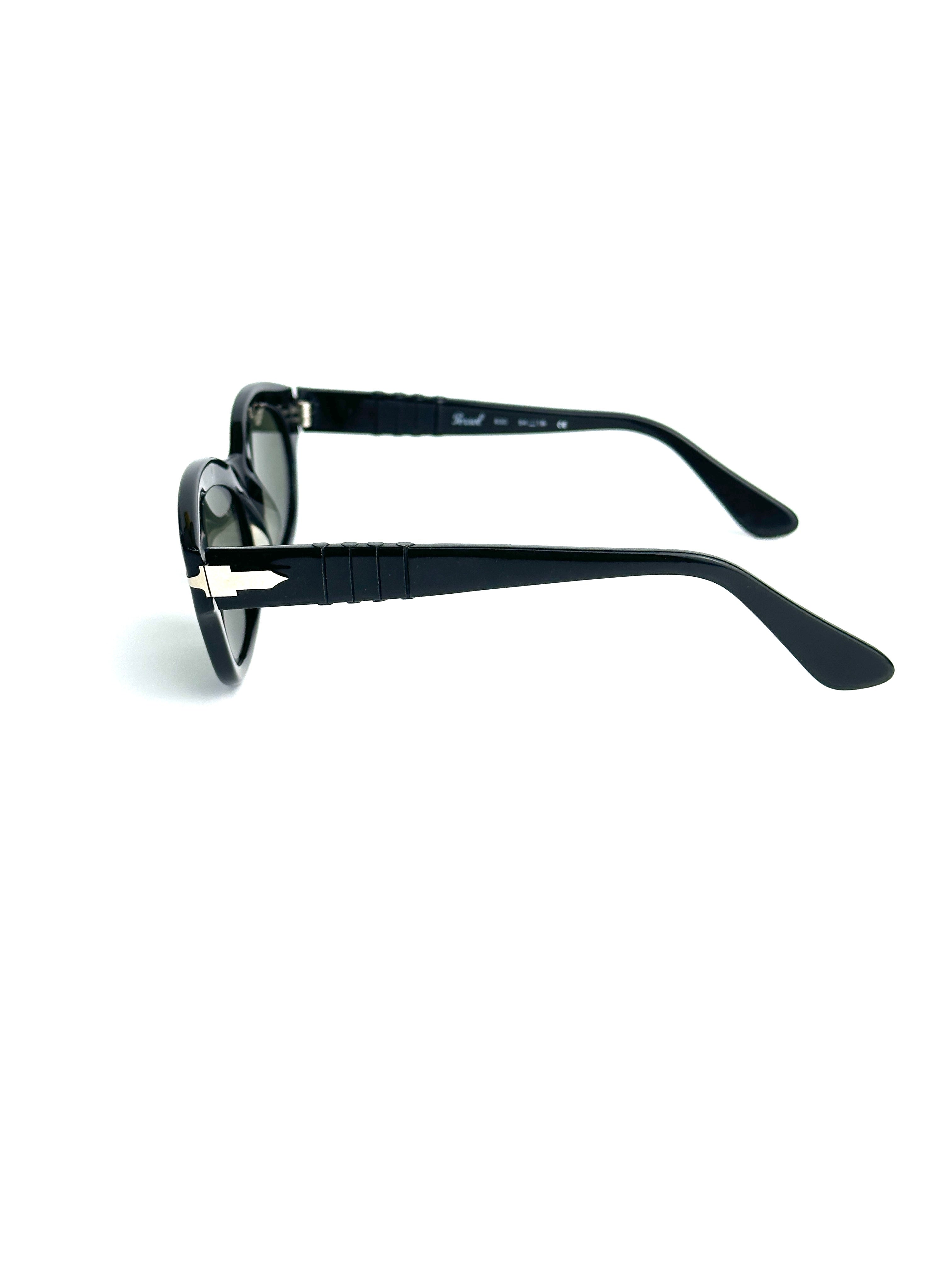 Occhiali da sole PERSOL 830 RATTI VINTAGE NERO