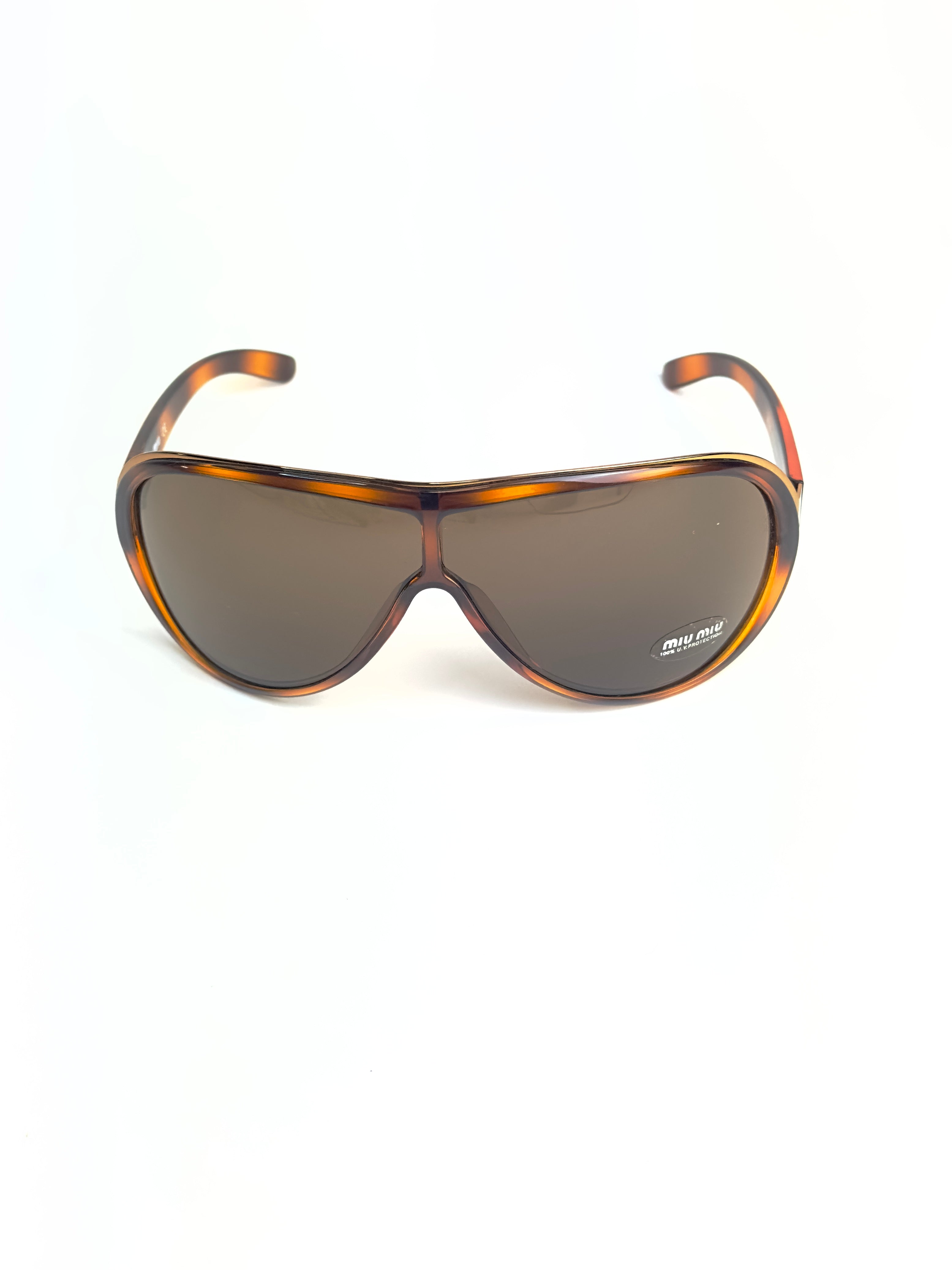 MIU MIU SMU18G 72 02 écaille