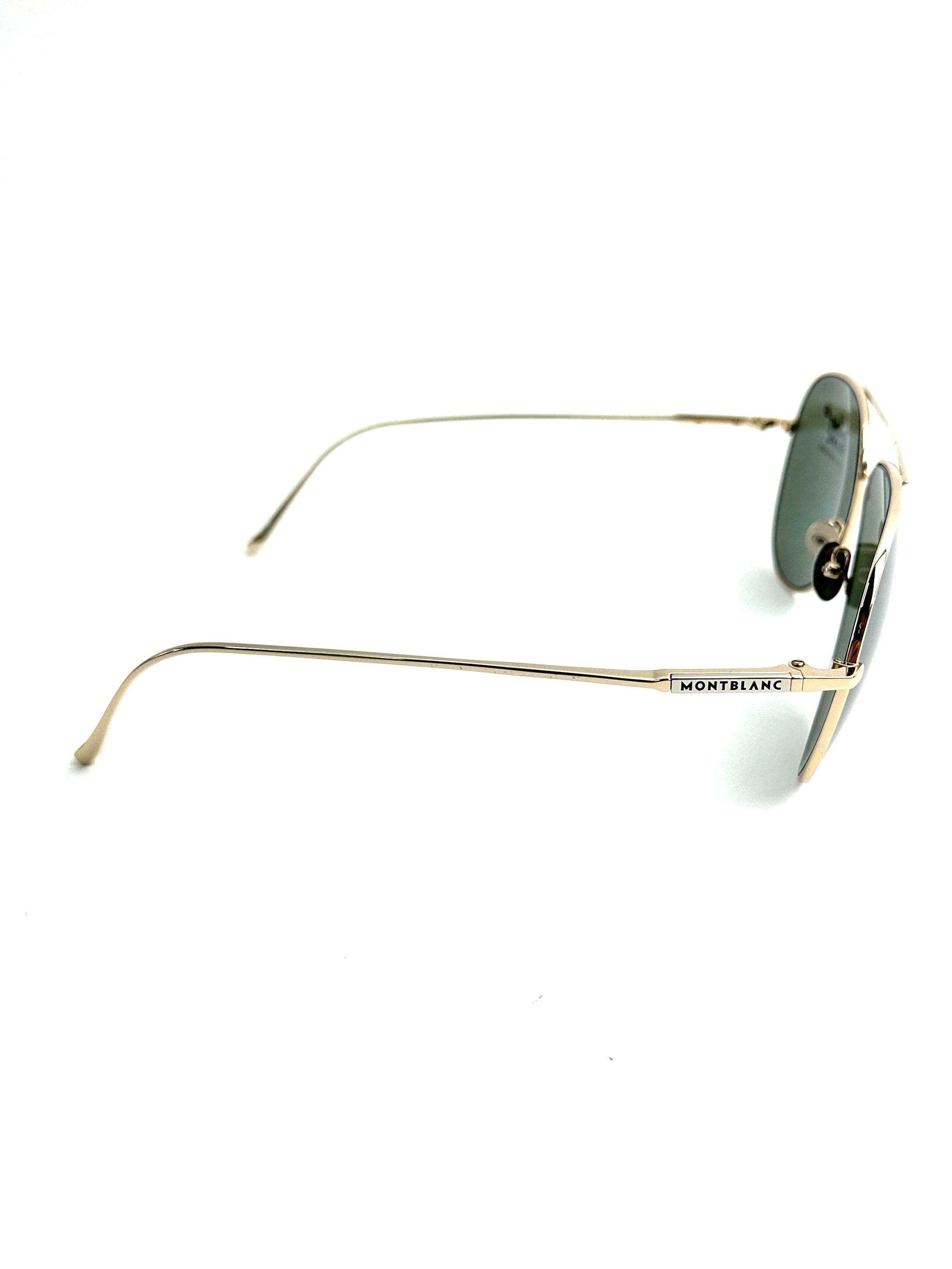 Occhiali da sole MONTBLANC MB657S TITANIUM VINTAGE