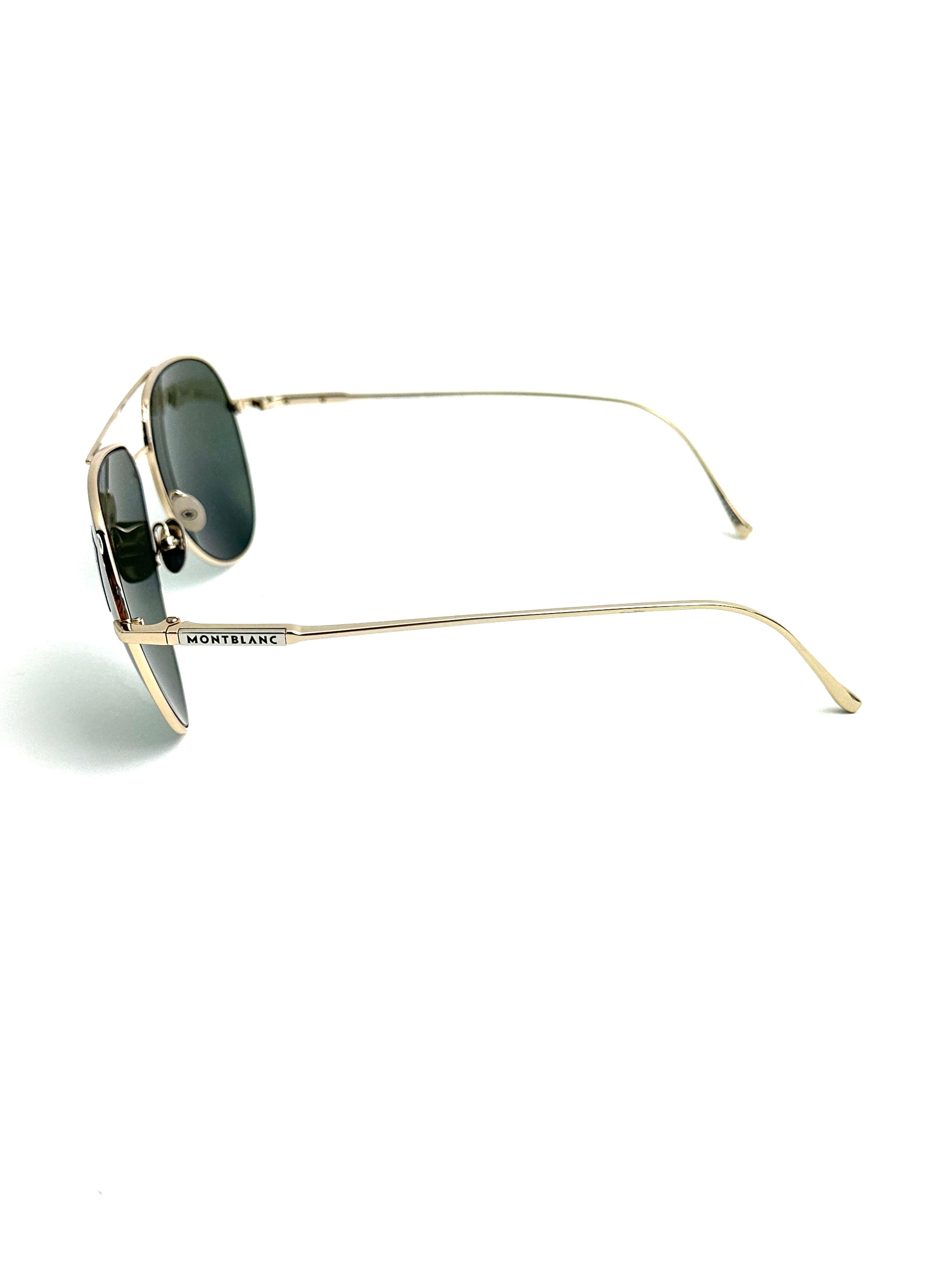 Occhiali da sole MONTBLANC MB657S TITANIUM VINTAGE