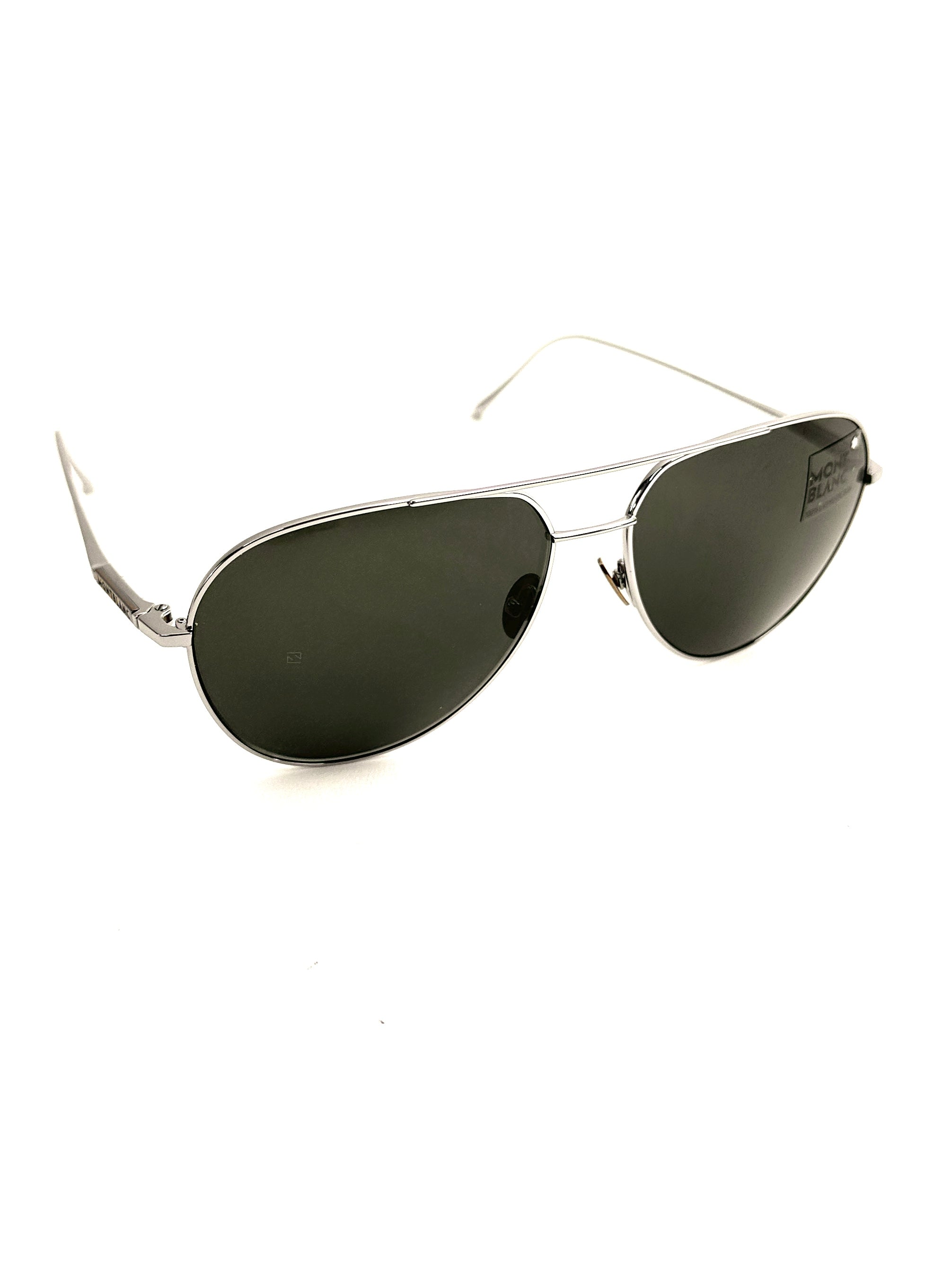 Occhiali da sole MONTBLANC MB657S TITANIUM VINTAGE