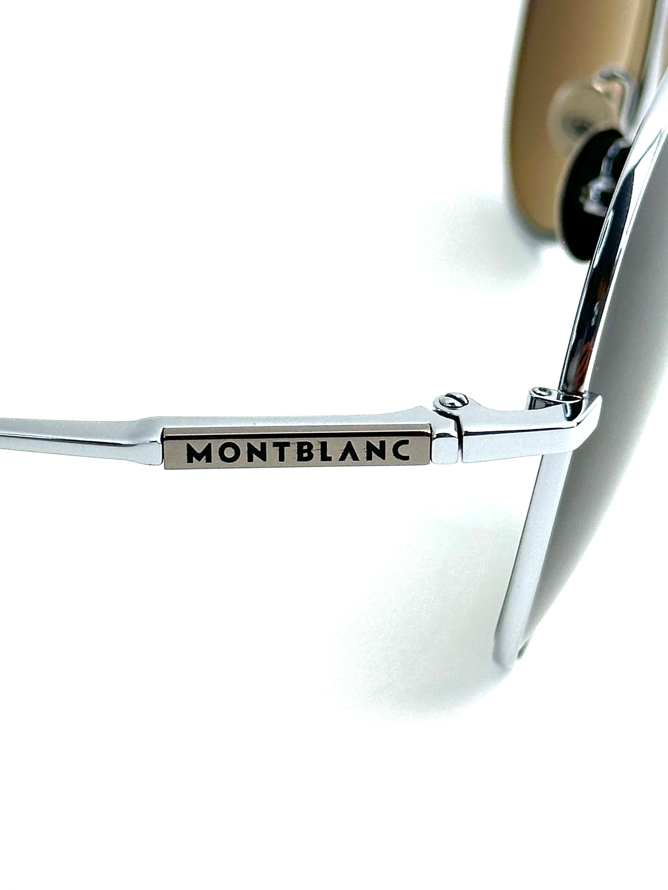 Occhiali da sole MONTBLANC MB657S TITANIUM VINTAGE